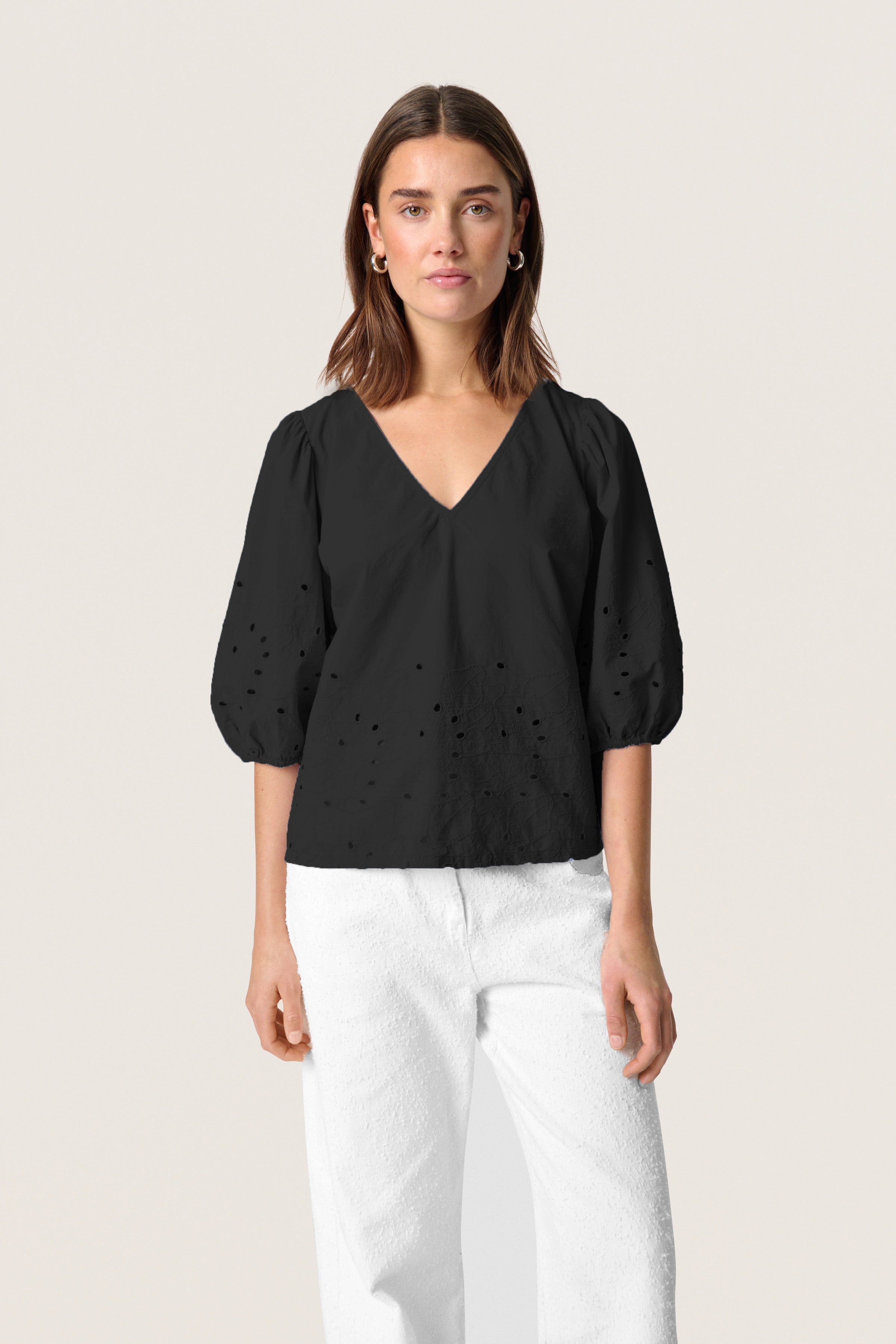 SLManja Bluse LOOKBOOK FRONT 30408460-194008