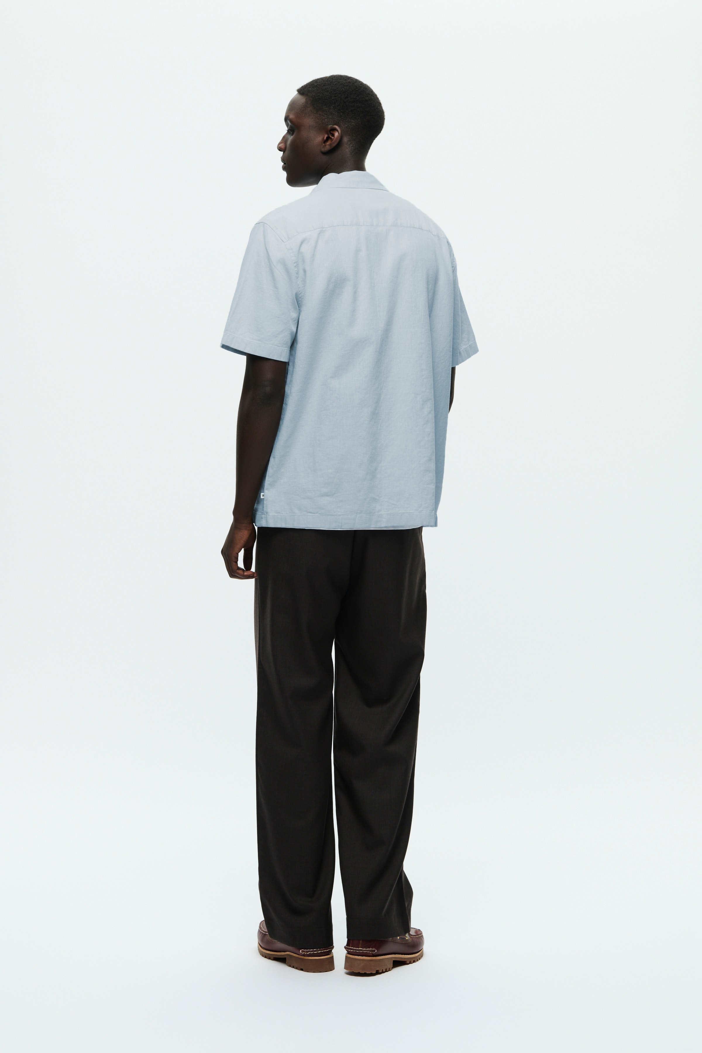 WWaaron Hør Skjorte LOOKBOOK BACK 30251403-144112