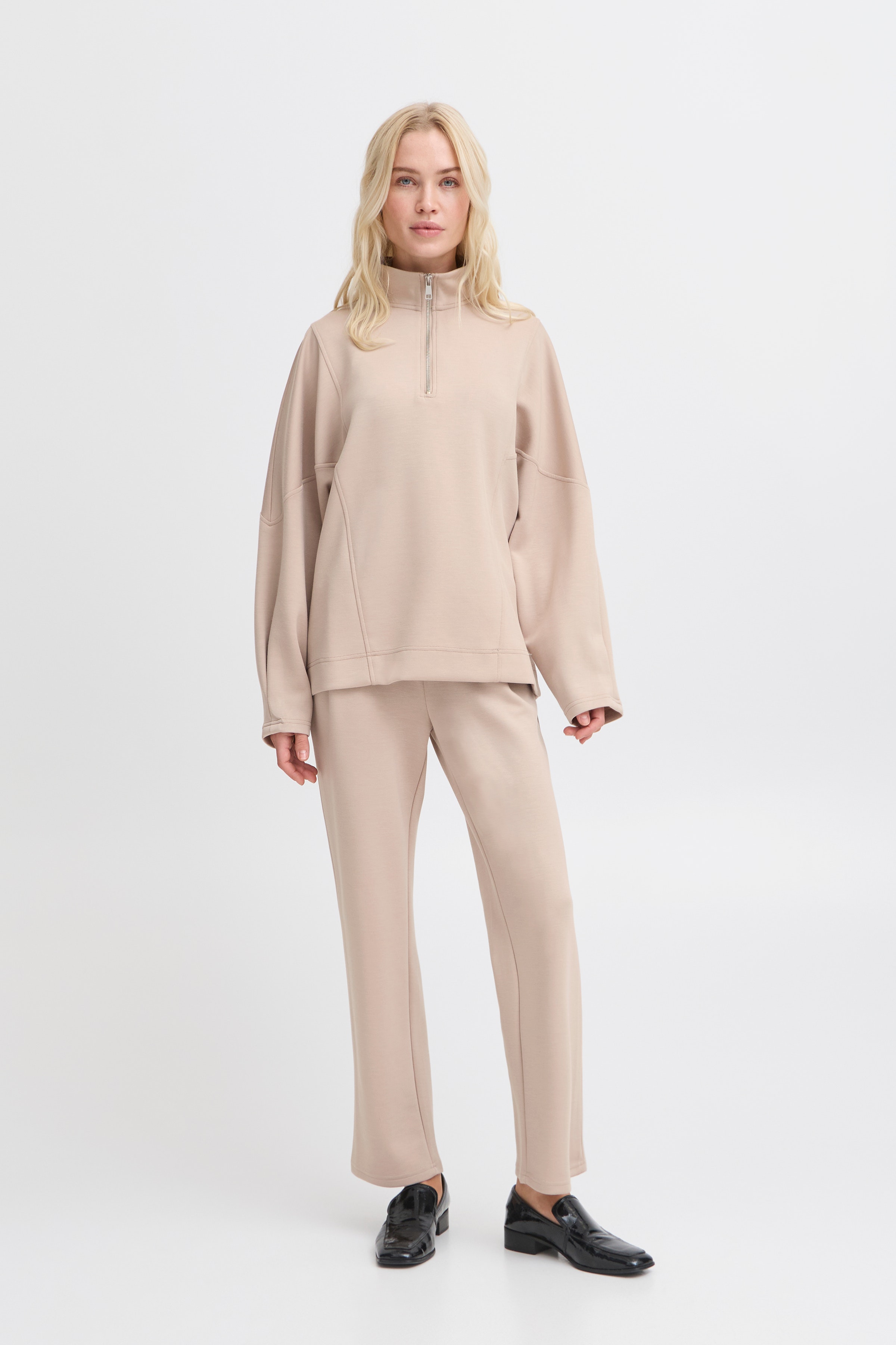 BYPUSTI Sweatshirt LOOKBOOK FRONT 20818057-161305