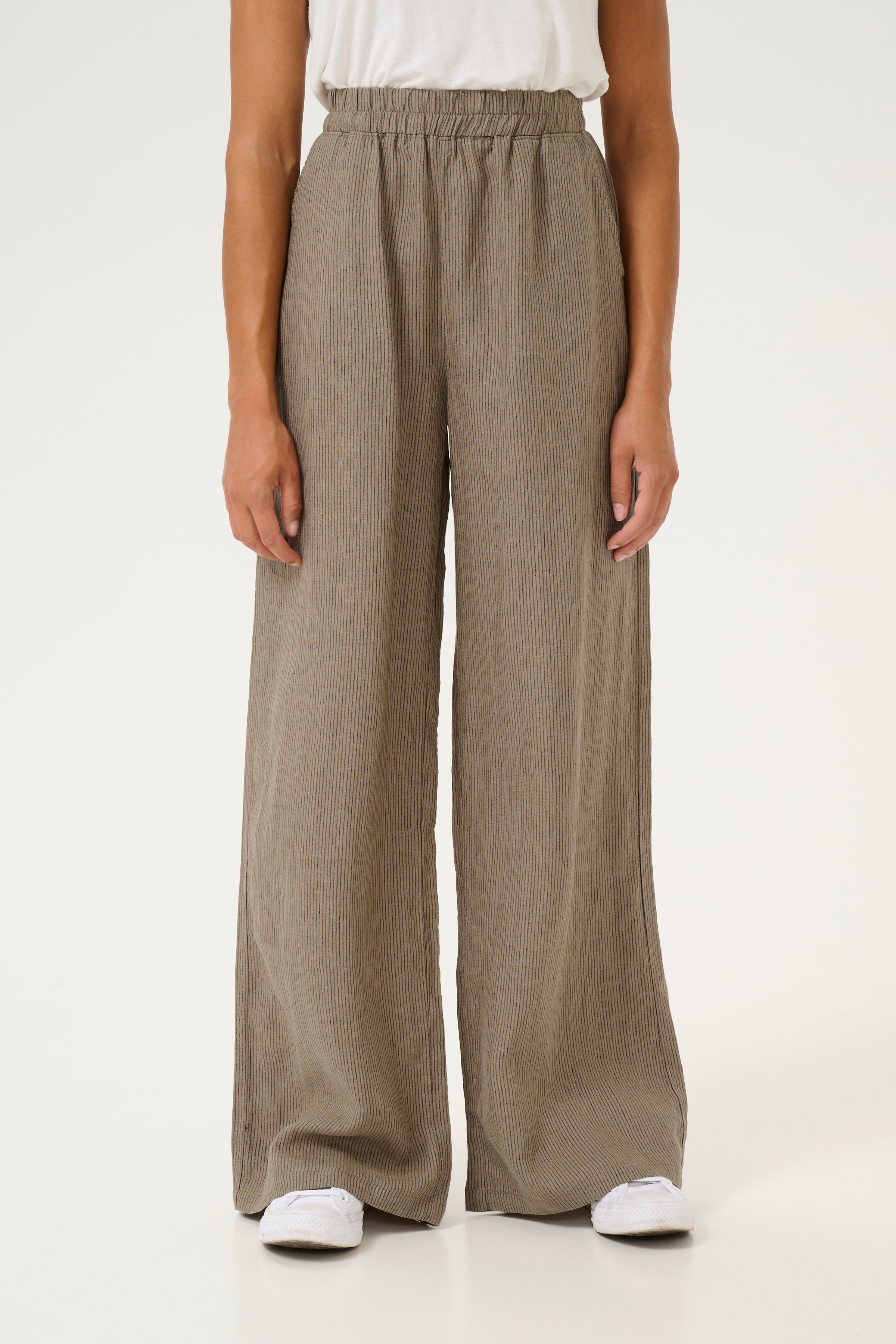 CUnyssa 100% Linen Trousers LOOKBOOK FRONT 50111693-107484