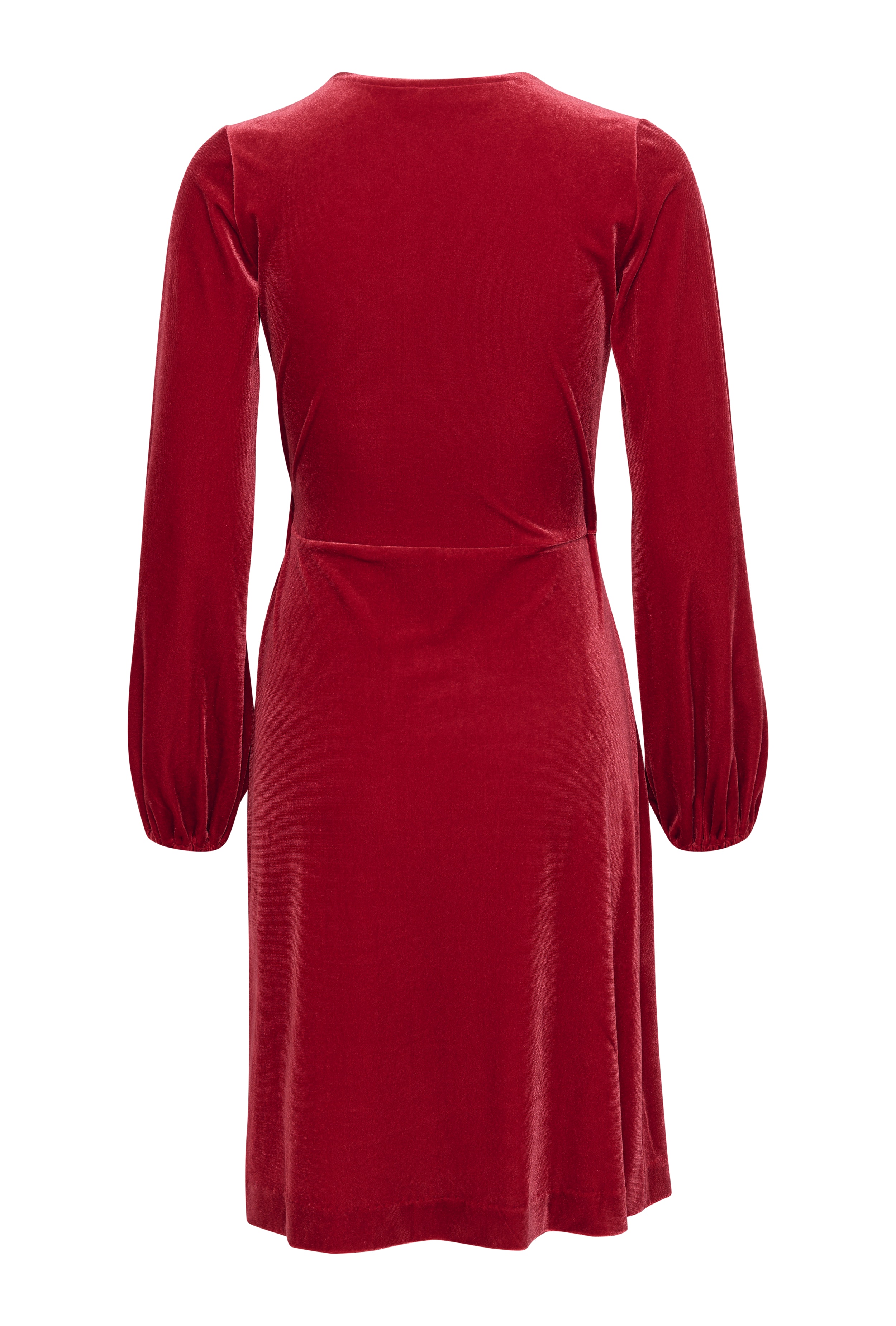 BrynnIW Goriel Velour Wrap Dress PACK BACK 30110083-300421