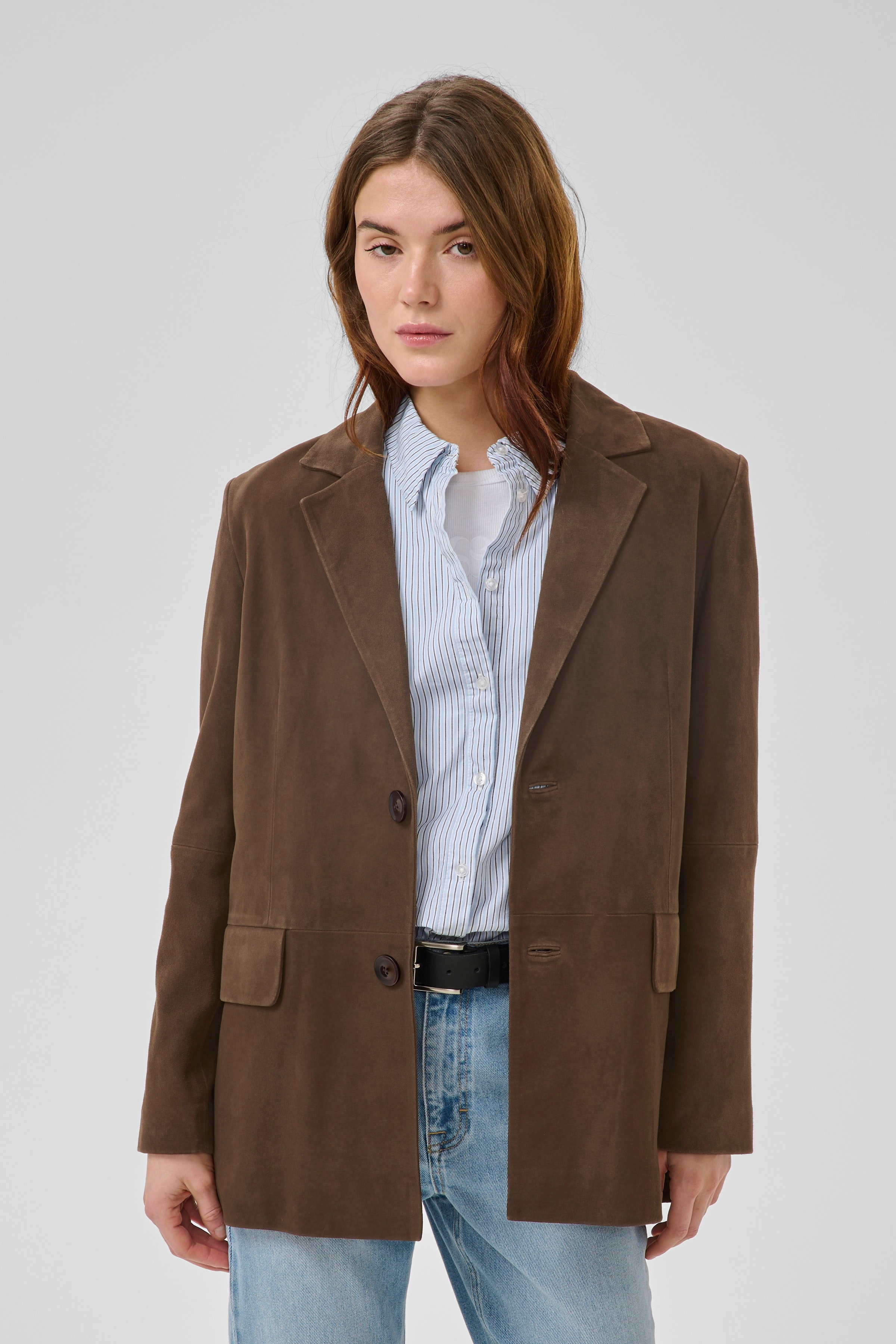 TaraMW Ruskindsblazer LOOKBOOK FRONT 10705298-190840