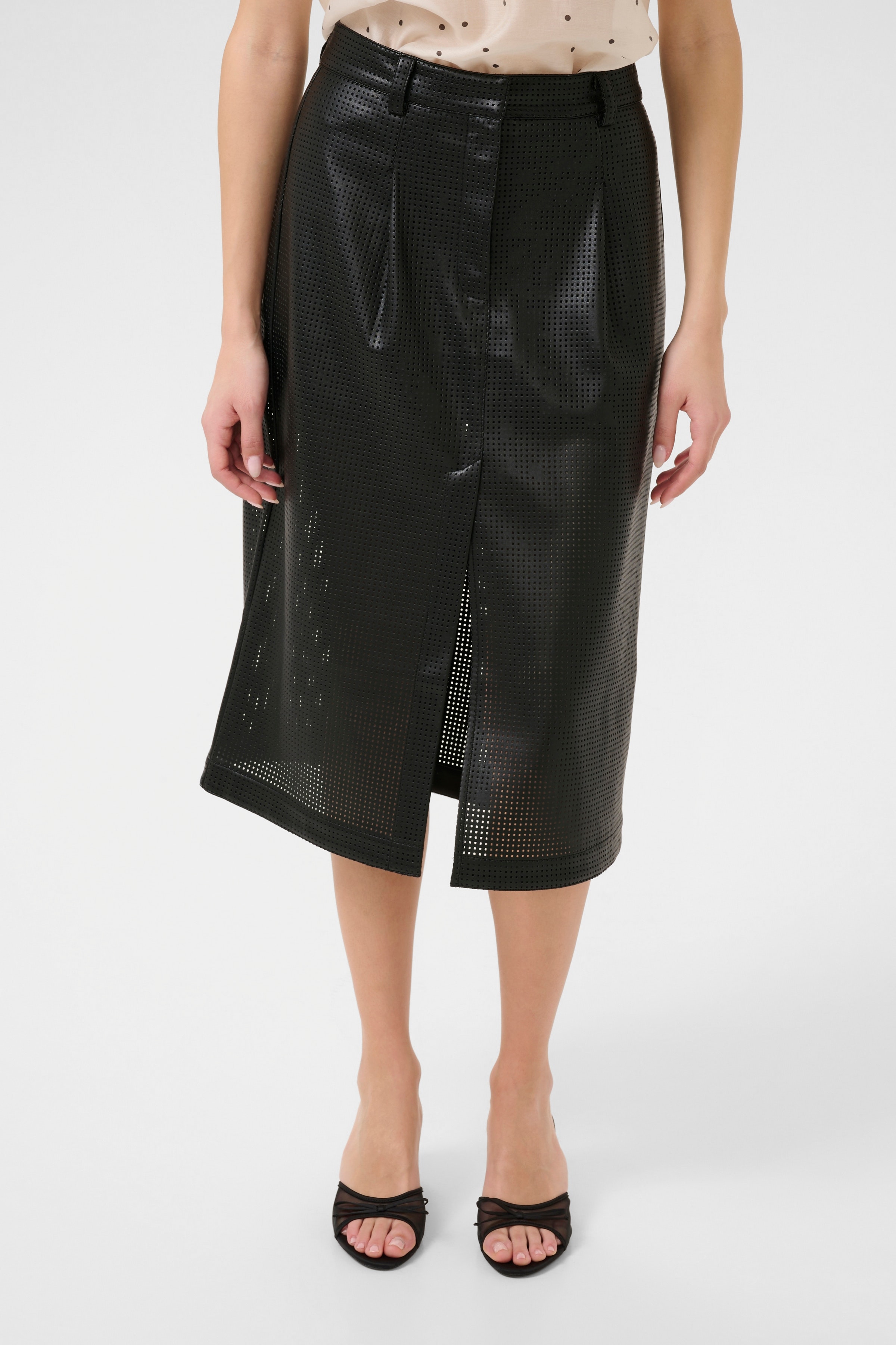 KBCeleste Kjol LOOKBOOK FRONT 10105725-194008