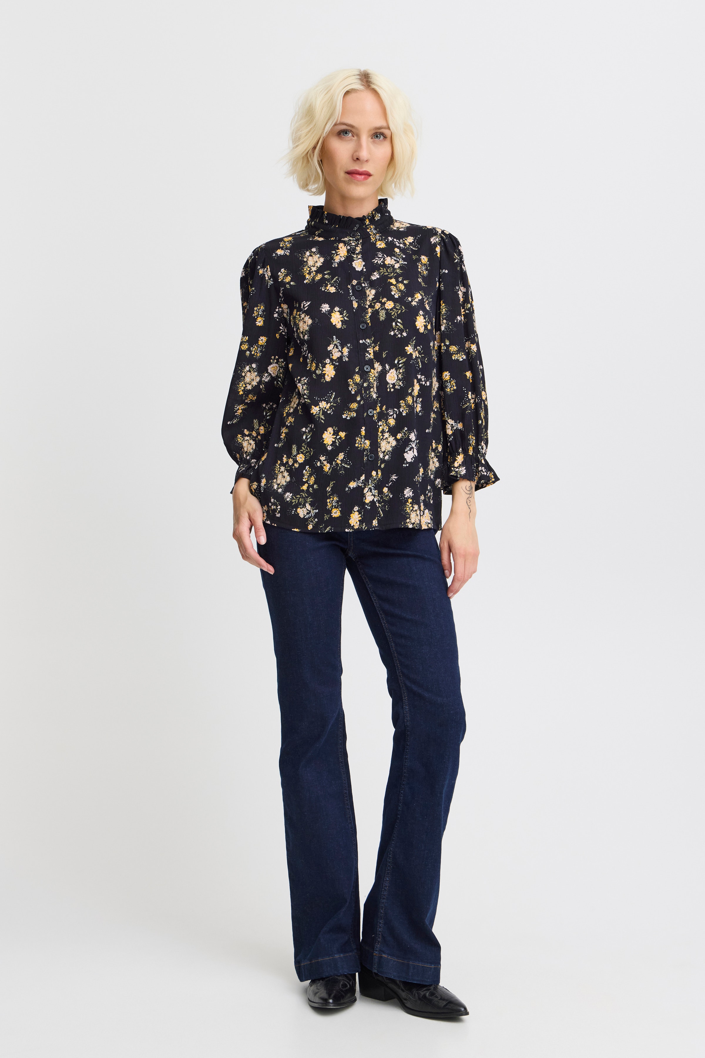 PZTALULLA Bluse LOOKBOOK FRONT 50208337-203589