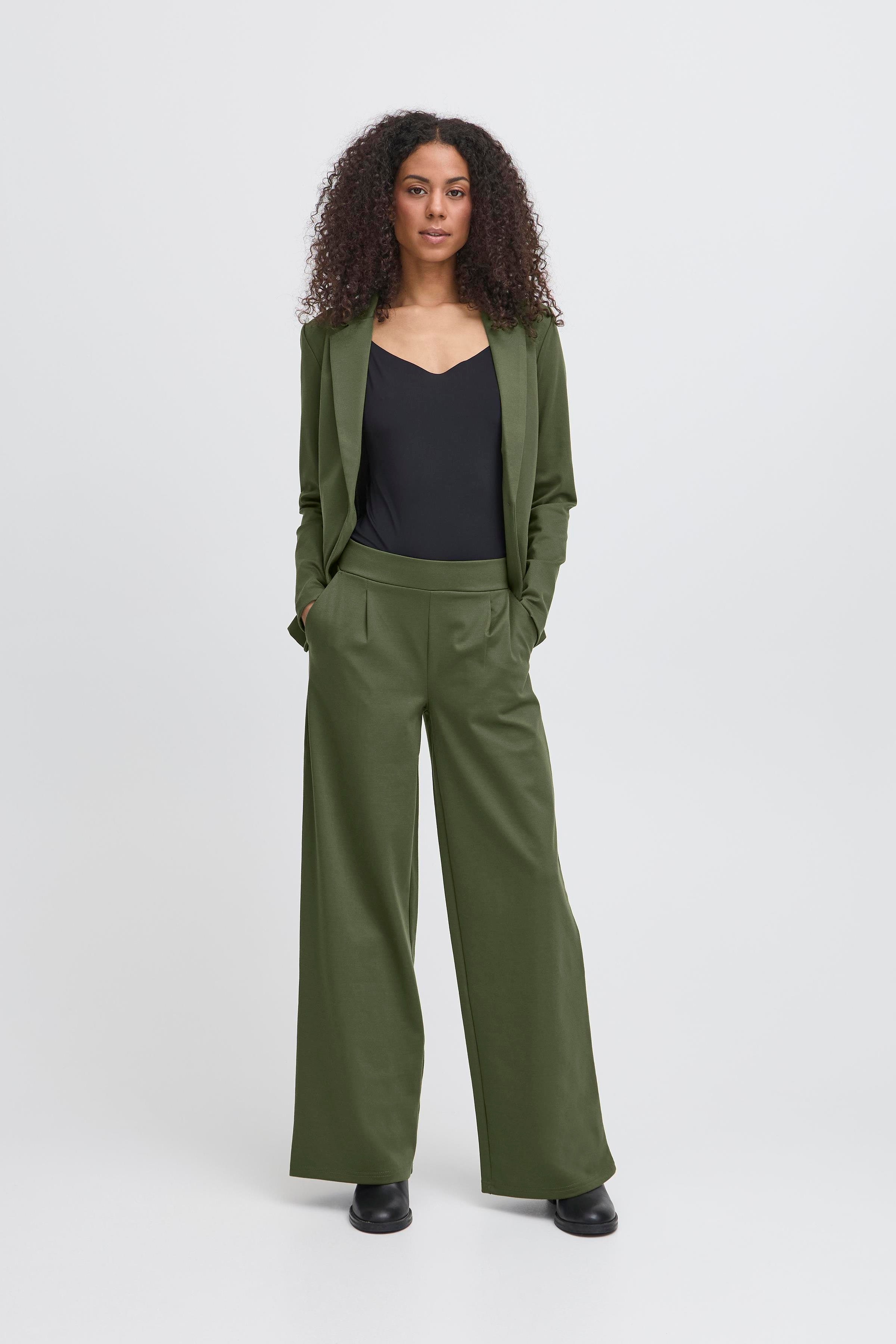 IHKATE LONG WIDE  Bukser LOOKBOOK FRONT 20118337-190419