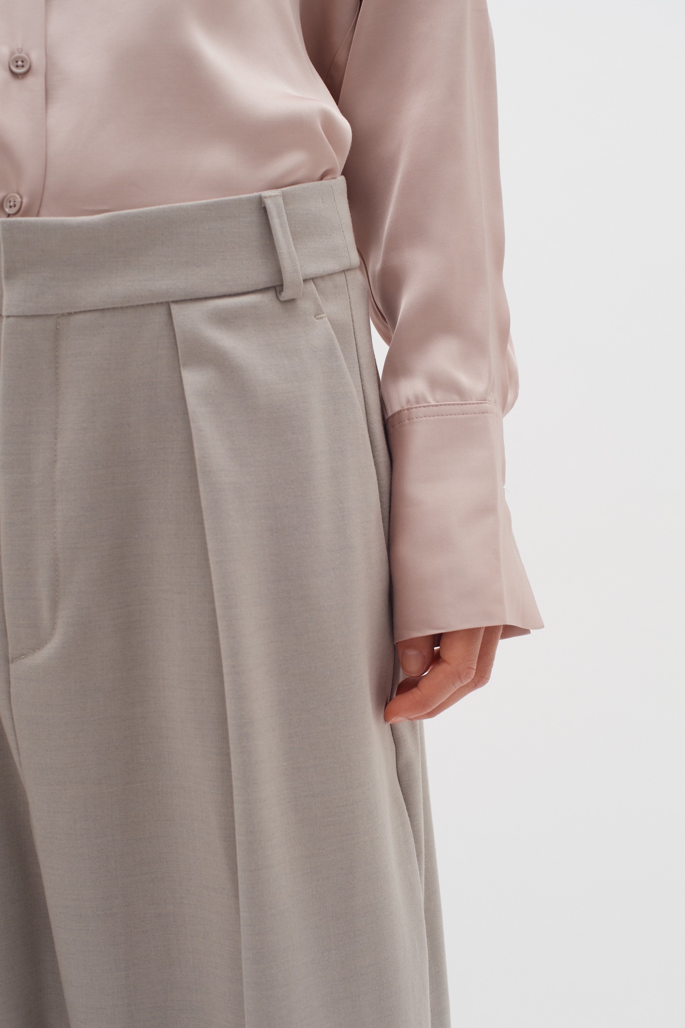 ZaiIW Wide Trousers LOOKBOOK DETAIL 30109221-1515061