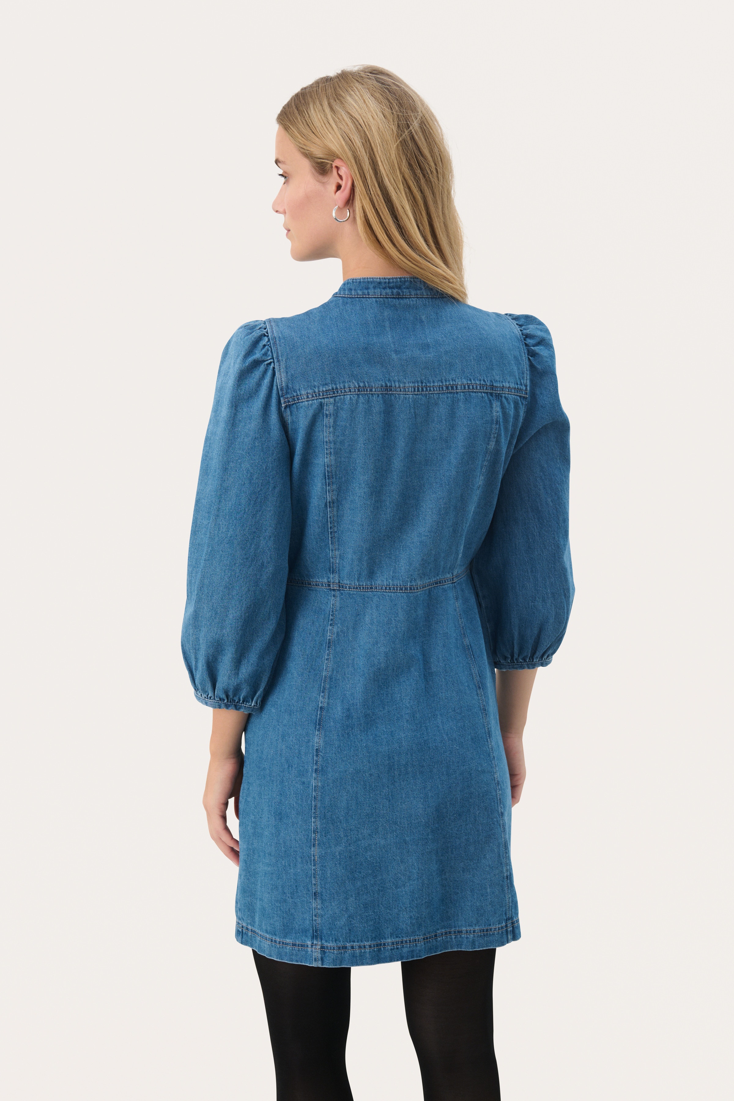 PollaPW Denim Dress LOOKBOOK BACK 30309254-300145