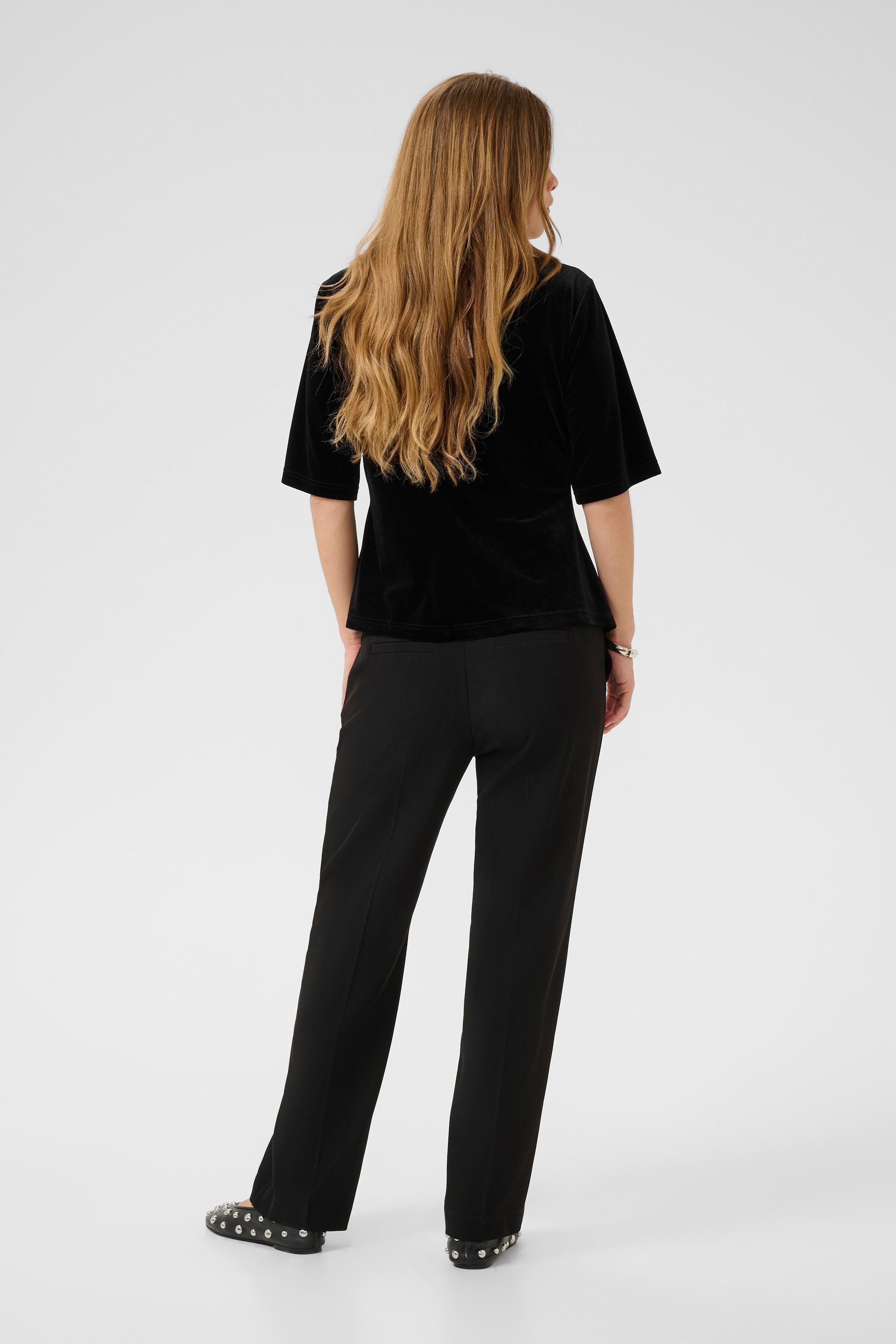 CUzoe velourbluse LOOKBOOK BACK 50112496-500012