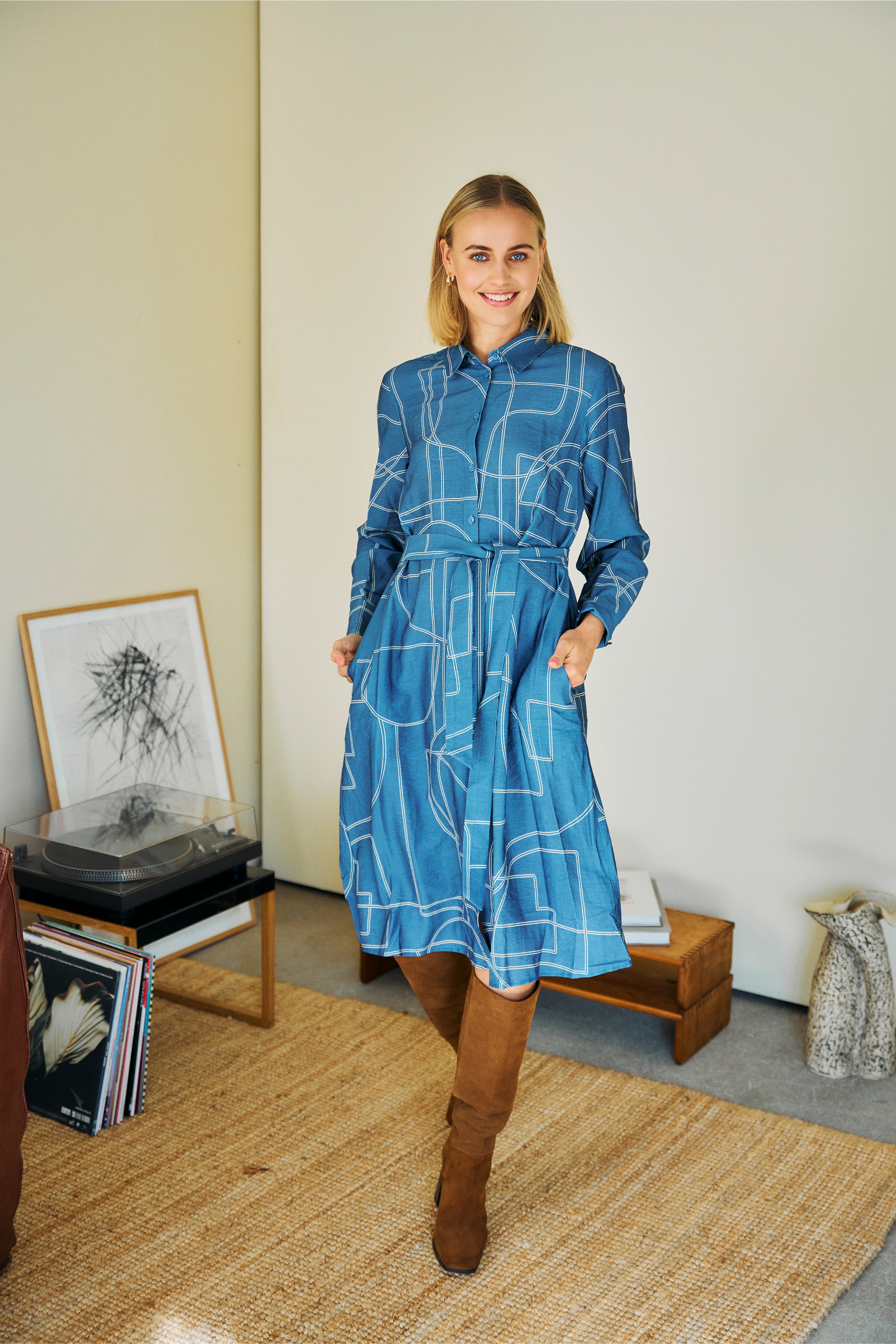 FRDAPHNE Kjole LOCATION NONE 20616057-205069