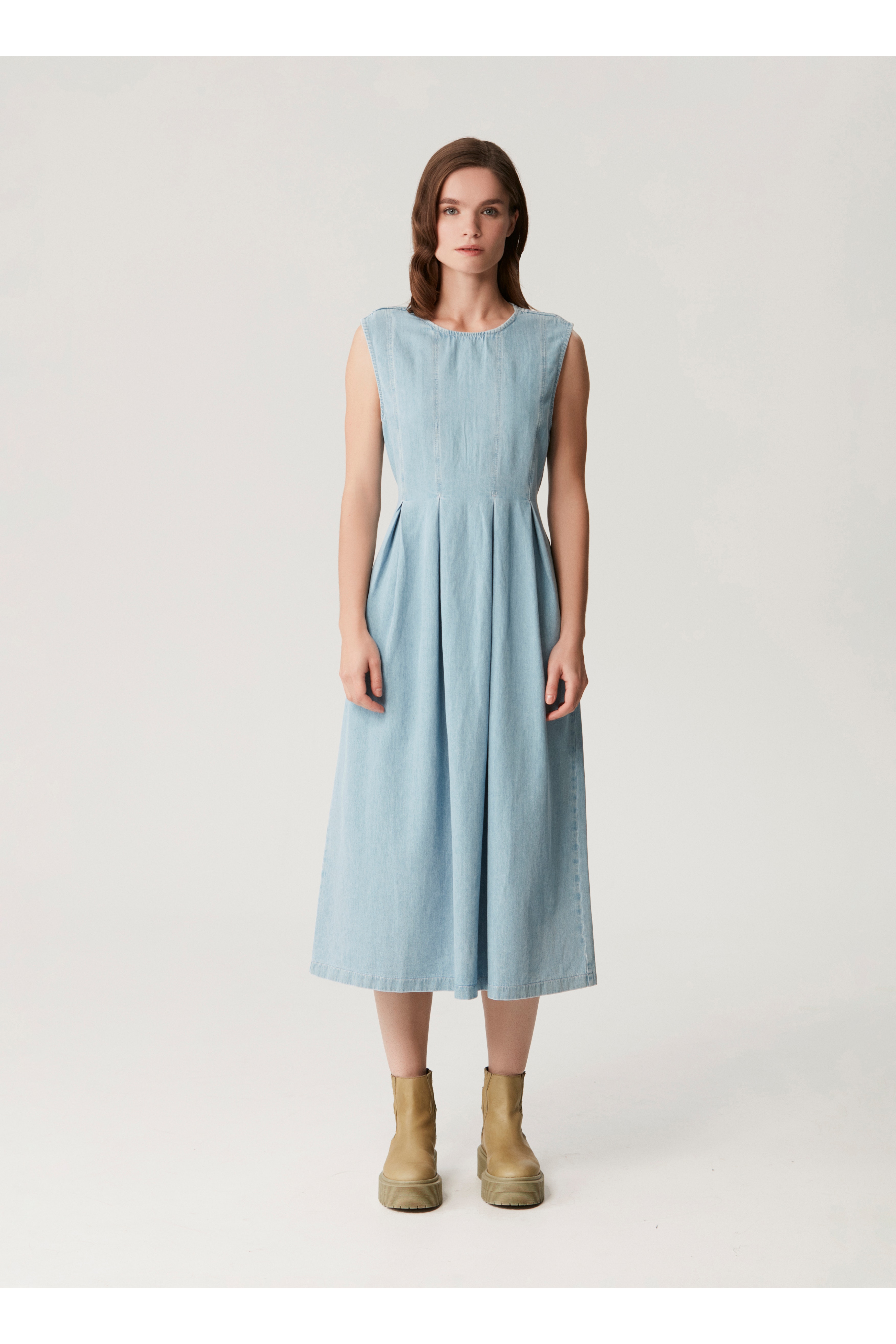 AlbaGZ Denim kjole LOOKBOOK FRONT 10905353-100012