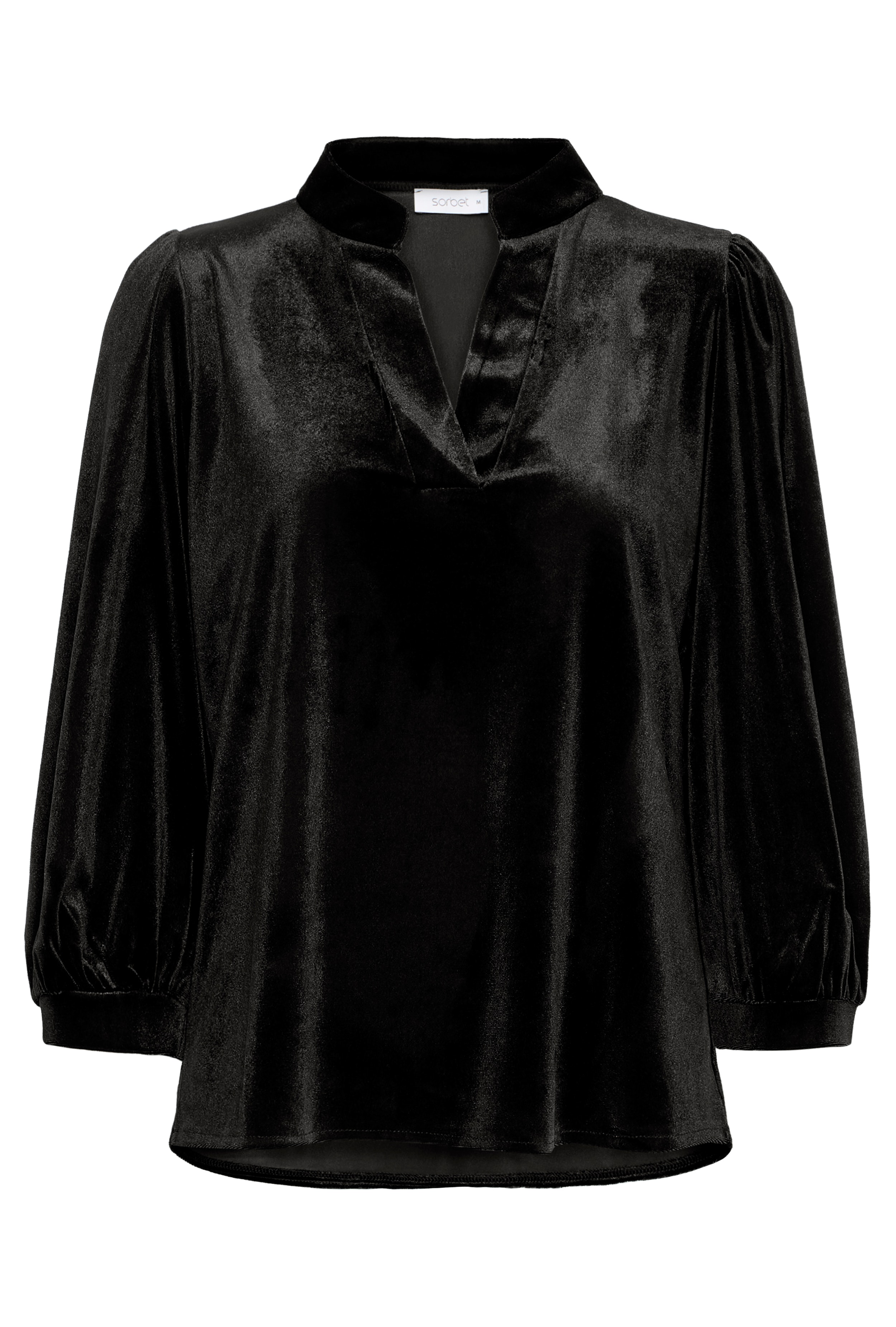 SBVELVETTA Bluse LOOKBOOK FRONT 22100855-190303