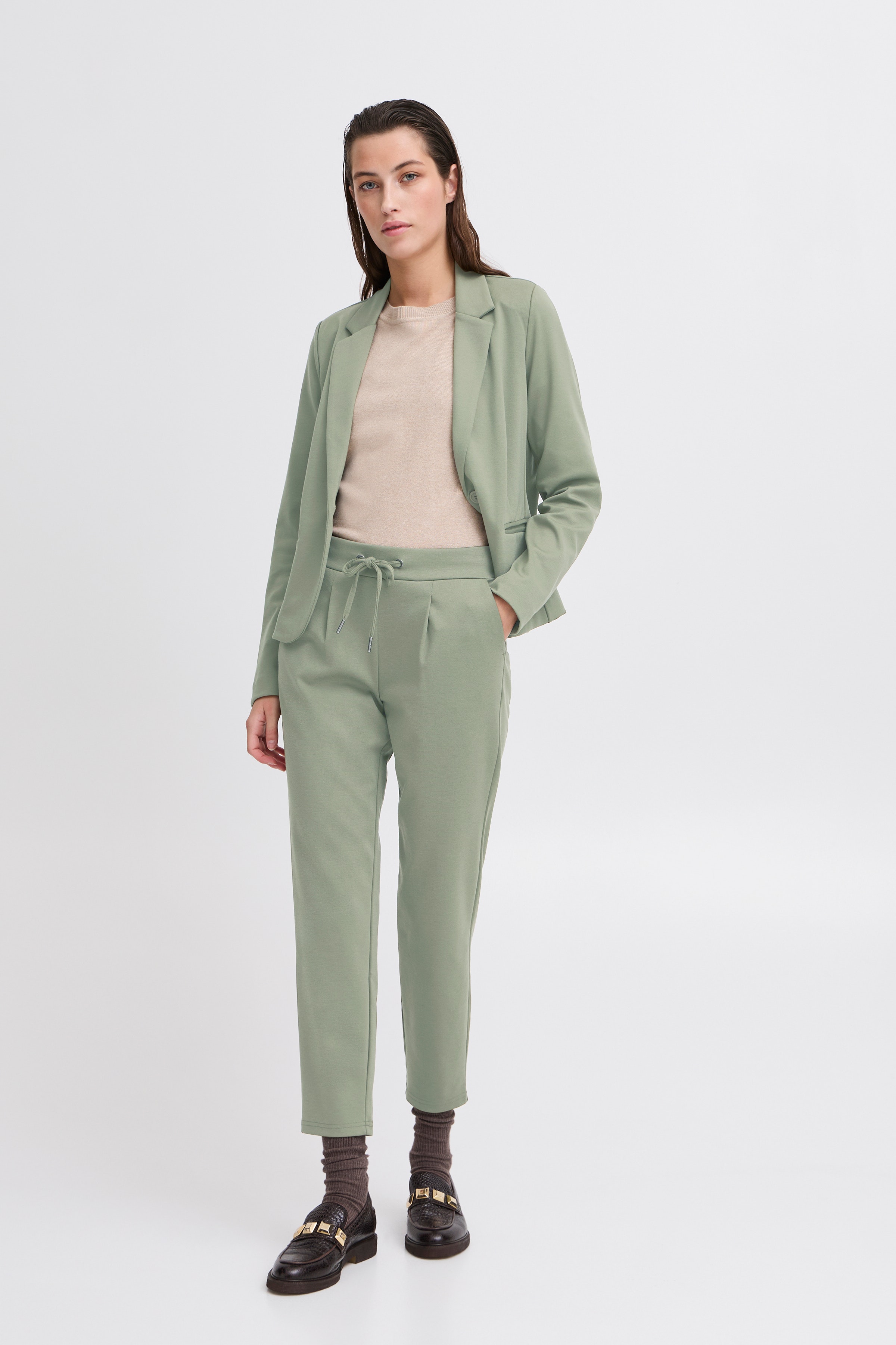 BYRizetta Byxor LOOKBOOK FRONT 20803903-180420
