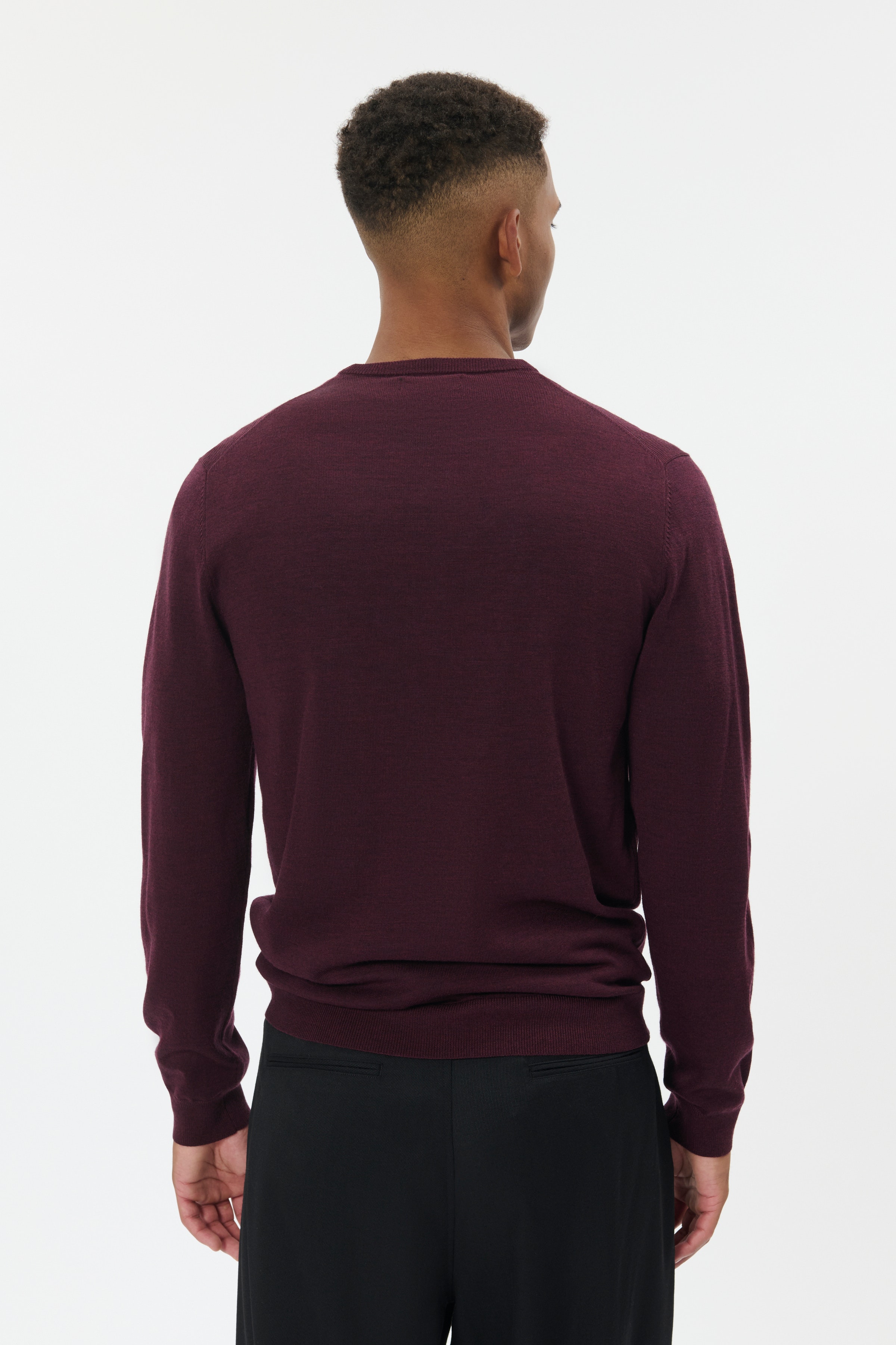 Margrate Merino Pullover LOOKBOOK BACK 30200611-1921181