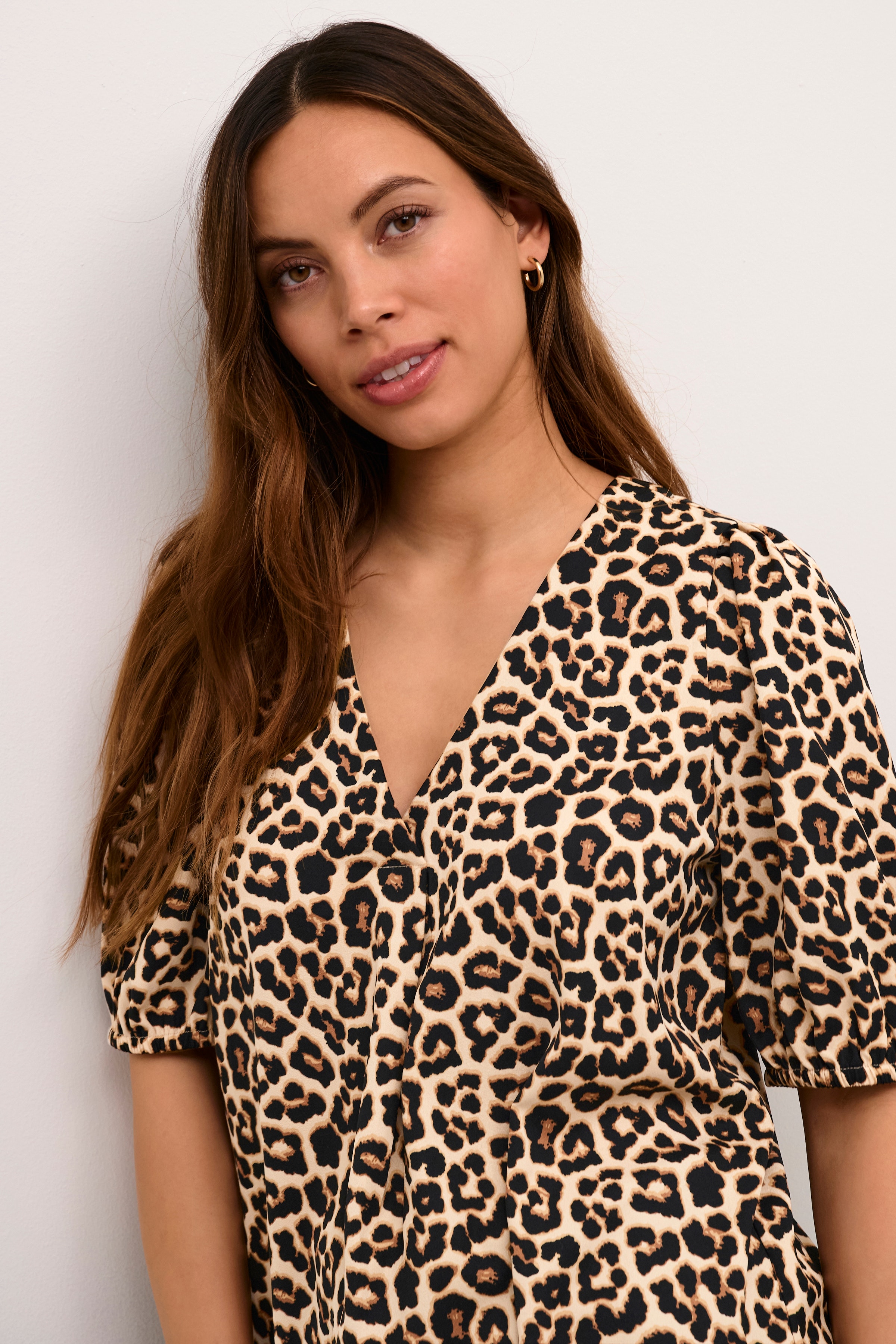 CUbesti Leopard blouse LOOKBOOK DETAIL 50111179-106249