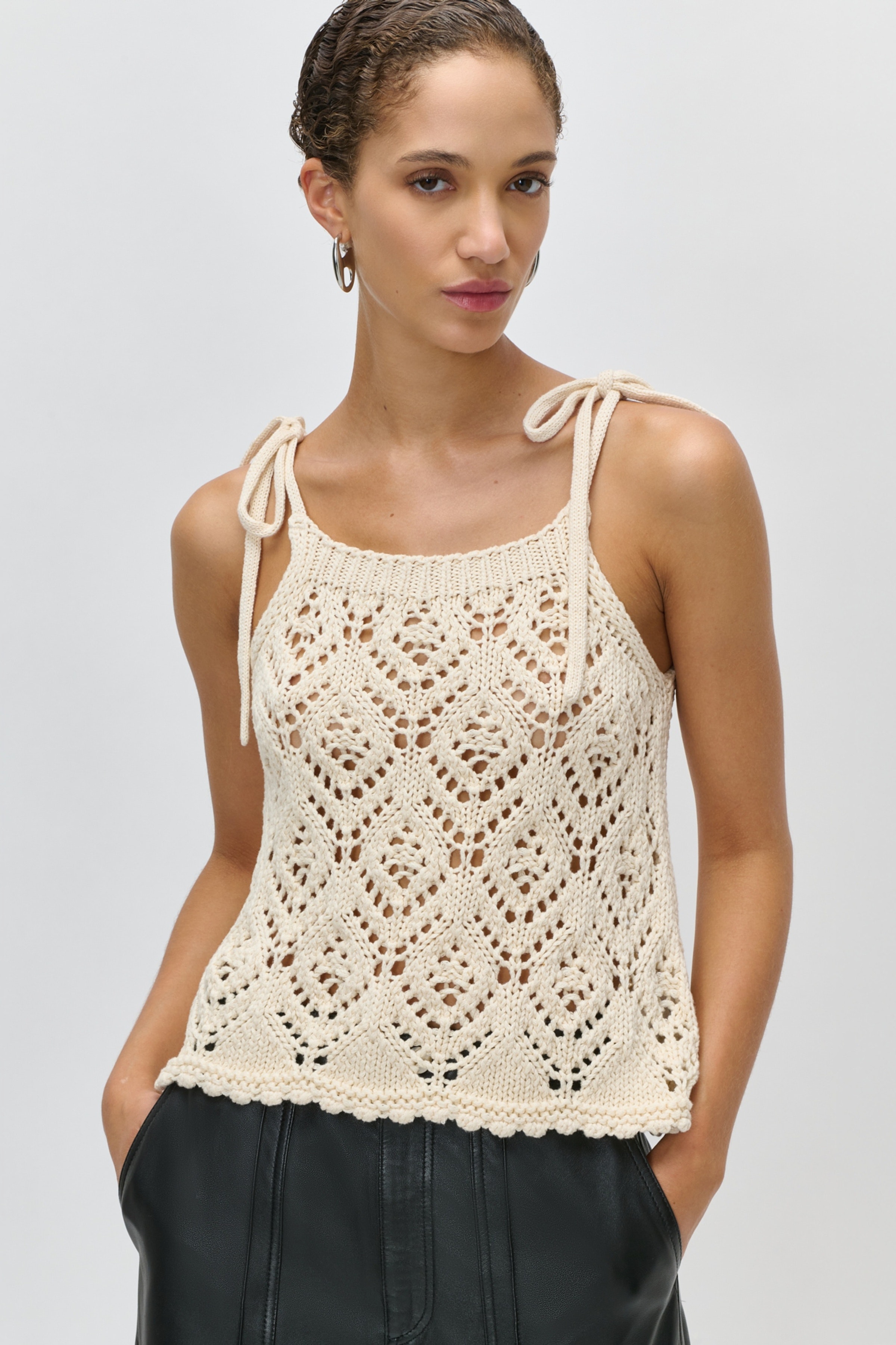 FELIPA Top LOOKBOOK FRONT 30600606-WH022