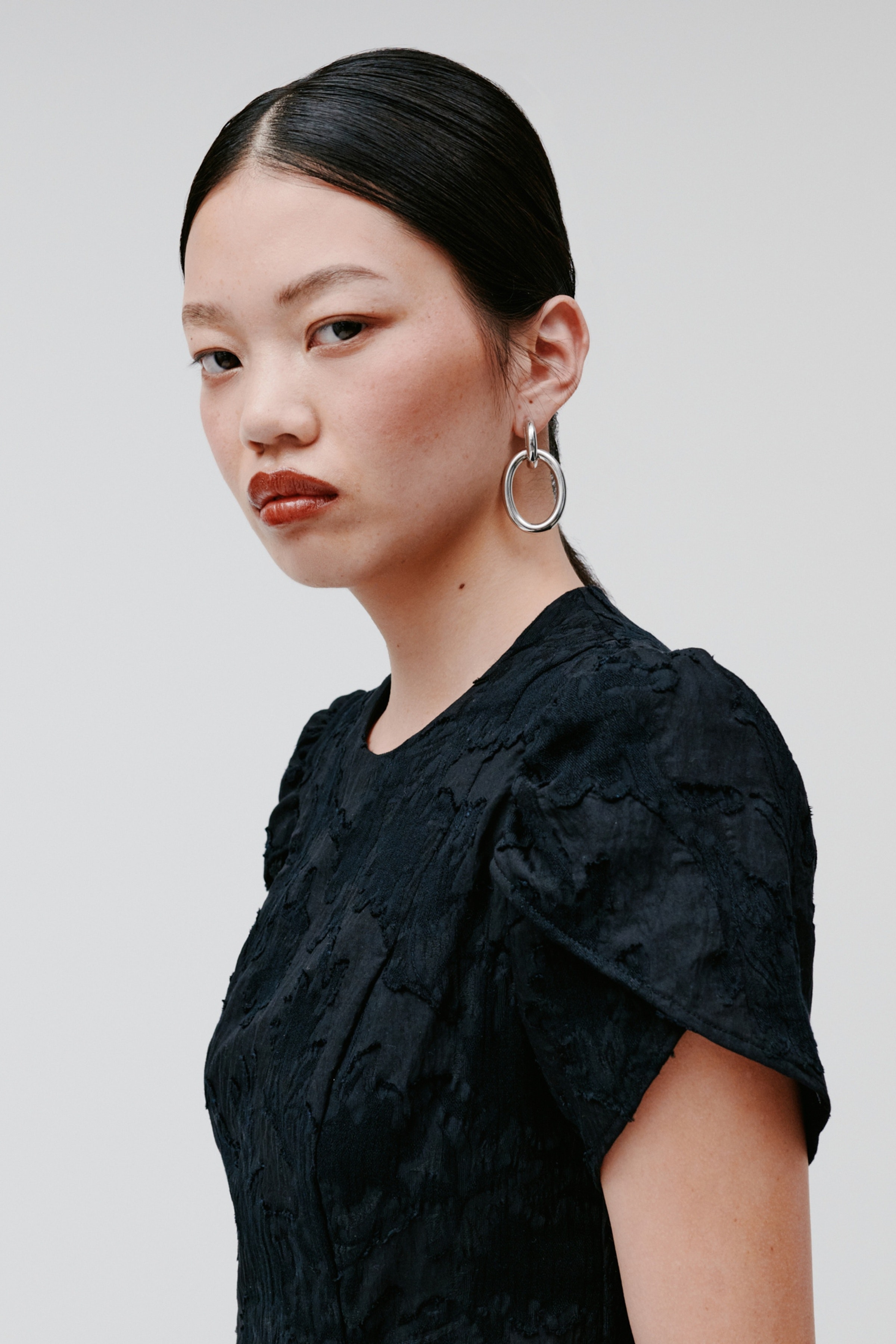 NASRIN Kjole LOOKBOOK FRONT 30600663-BK999