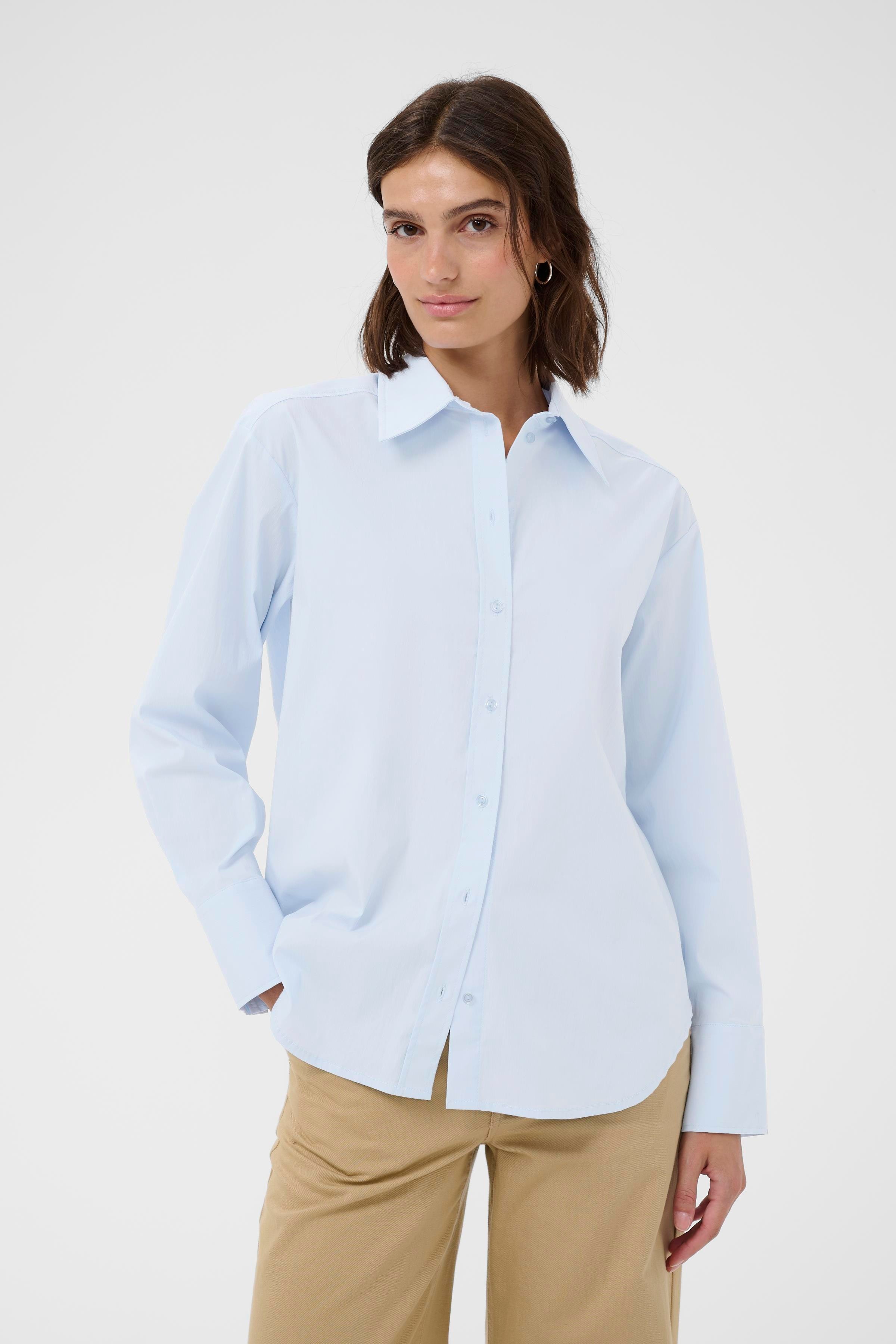 ZaynaPW Skjorte LOOKBOOK FRONT 30310288-144110