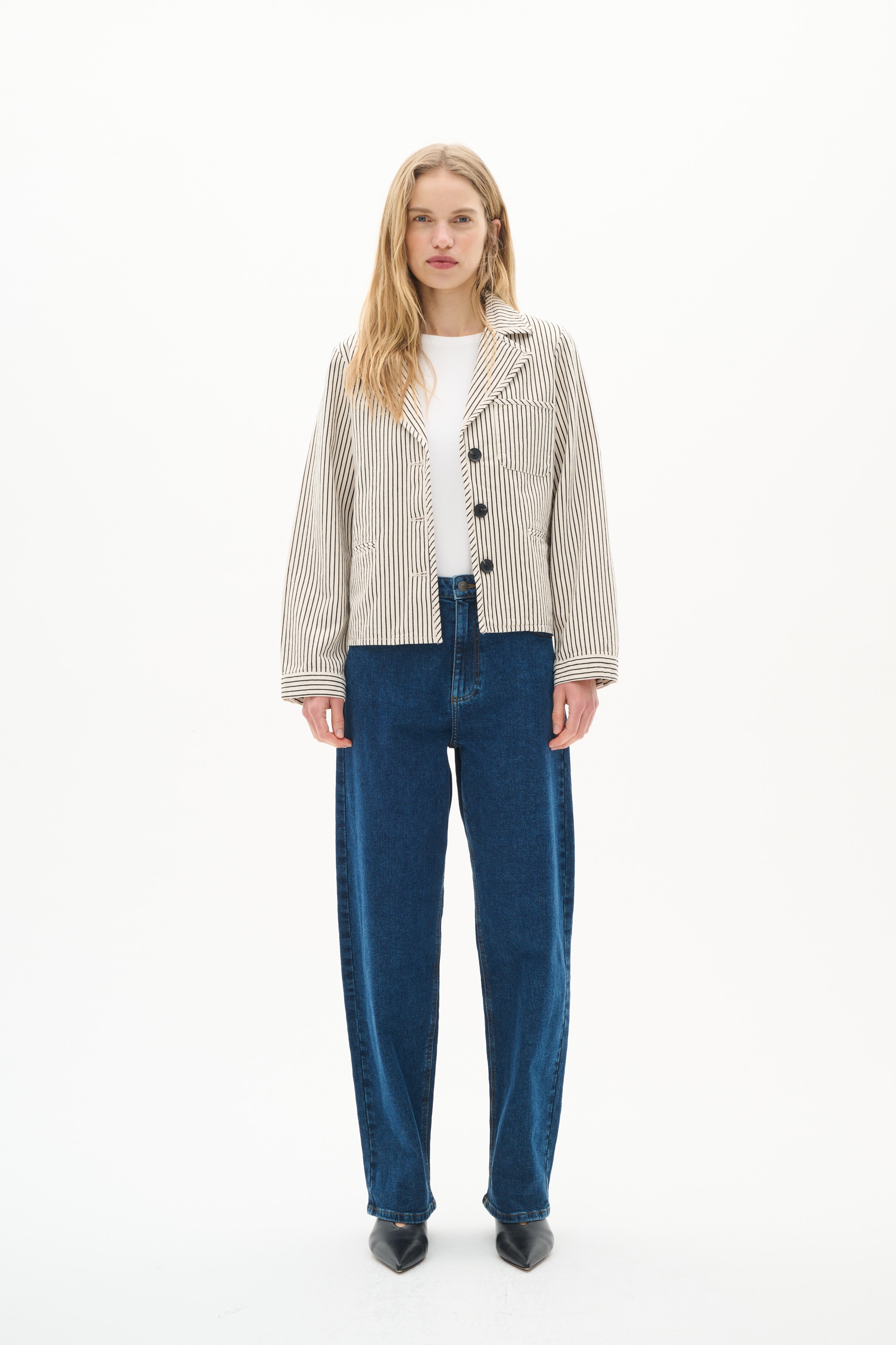 BaiIW Casual denim jacket LOOKBOOK FRONT 30110563-302821