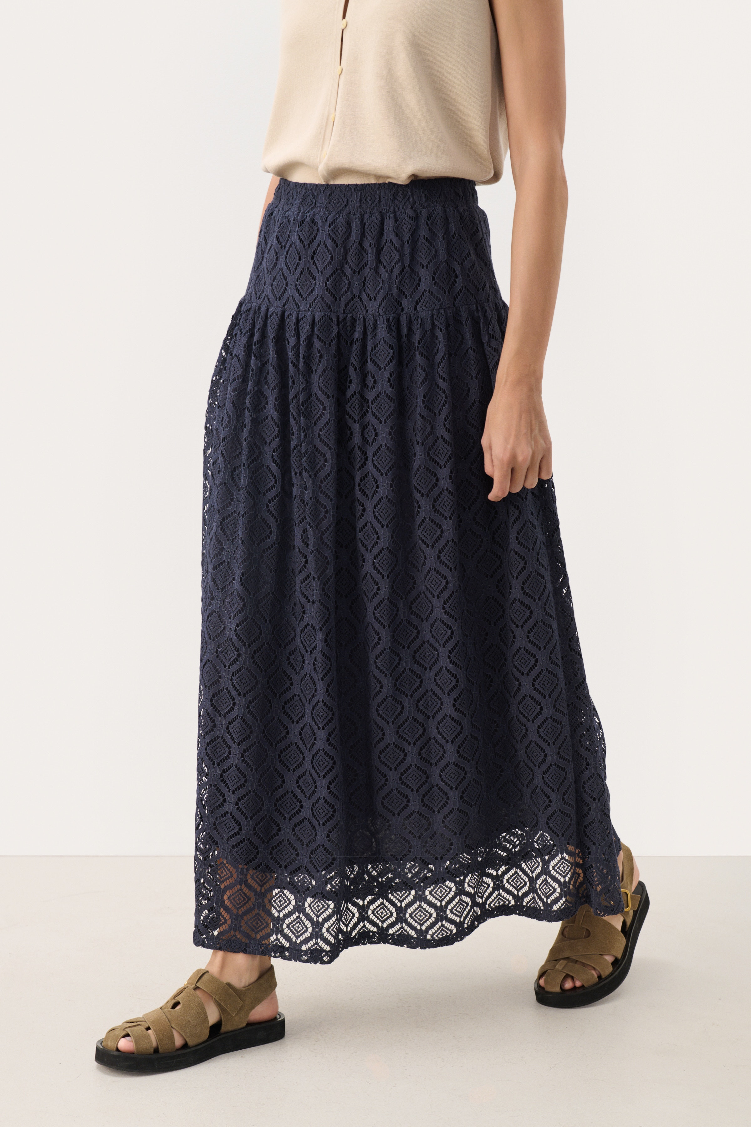 NanlinnPW Kjol LOOKBOOK FRONT 30309441-194109