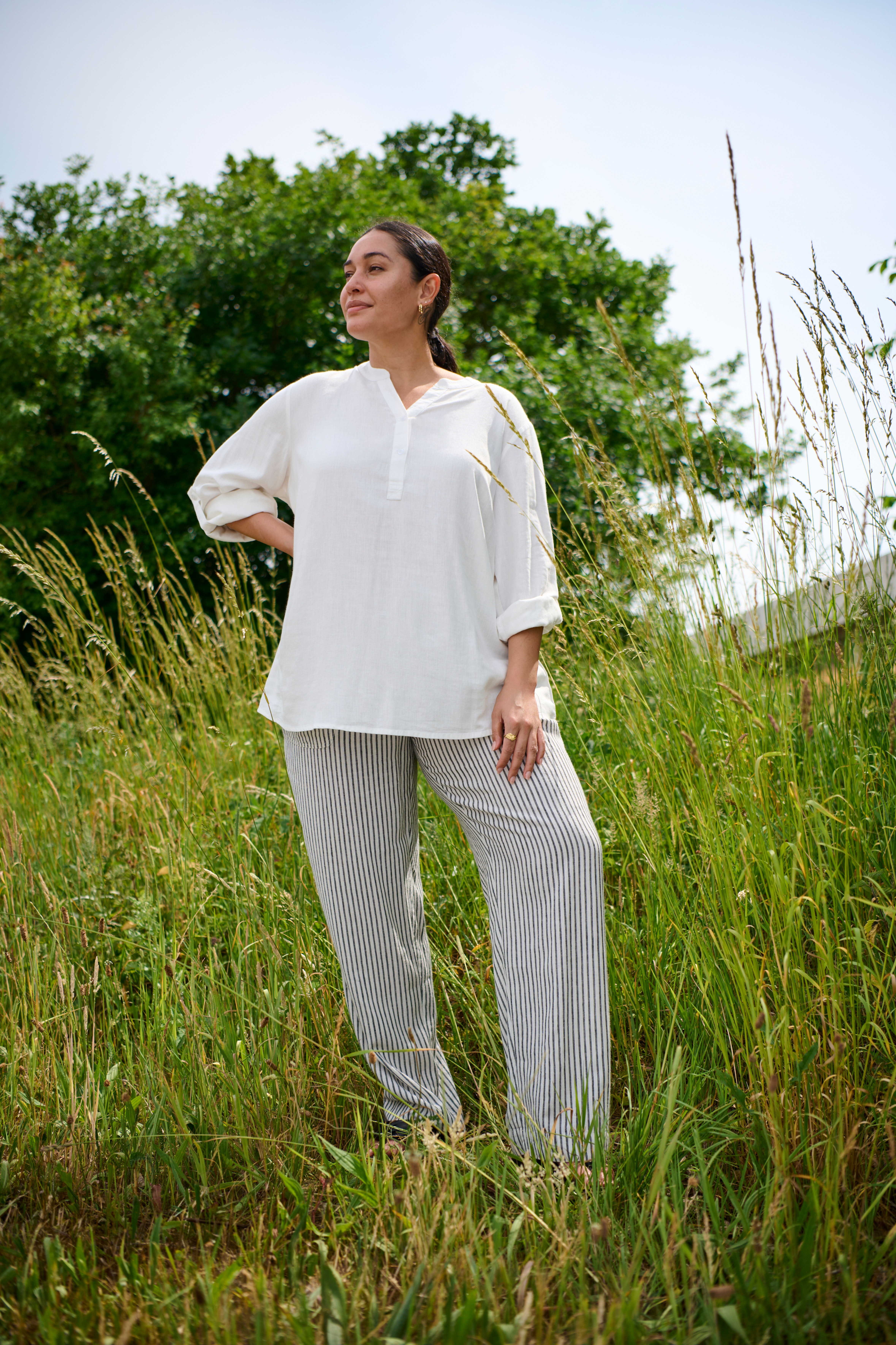 KCmille Linen trousers LOCATION NONE 10582220-105465