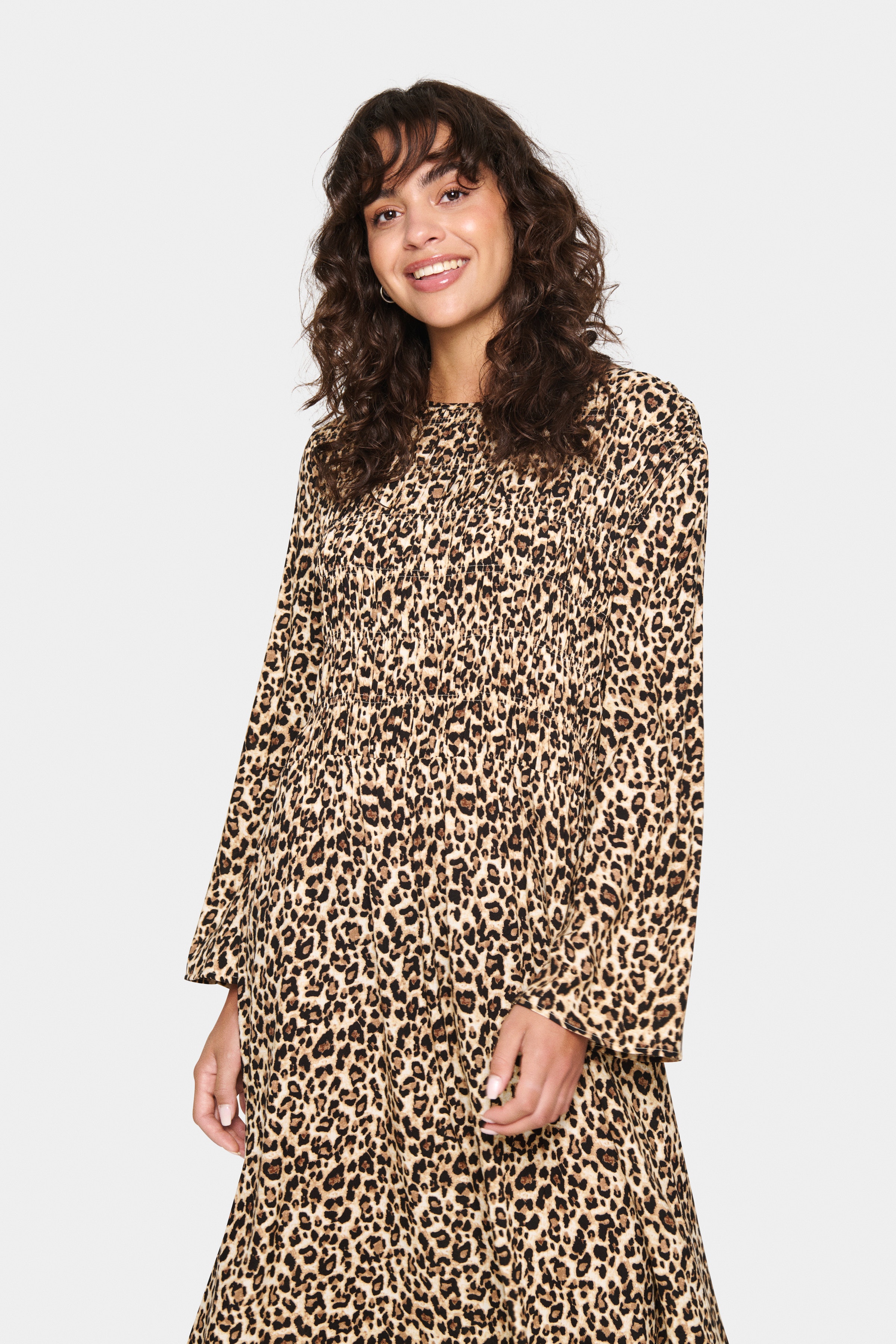 GazelSZ Leopard Dress LOOKBOOK FRONT 30513456-302839