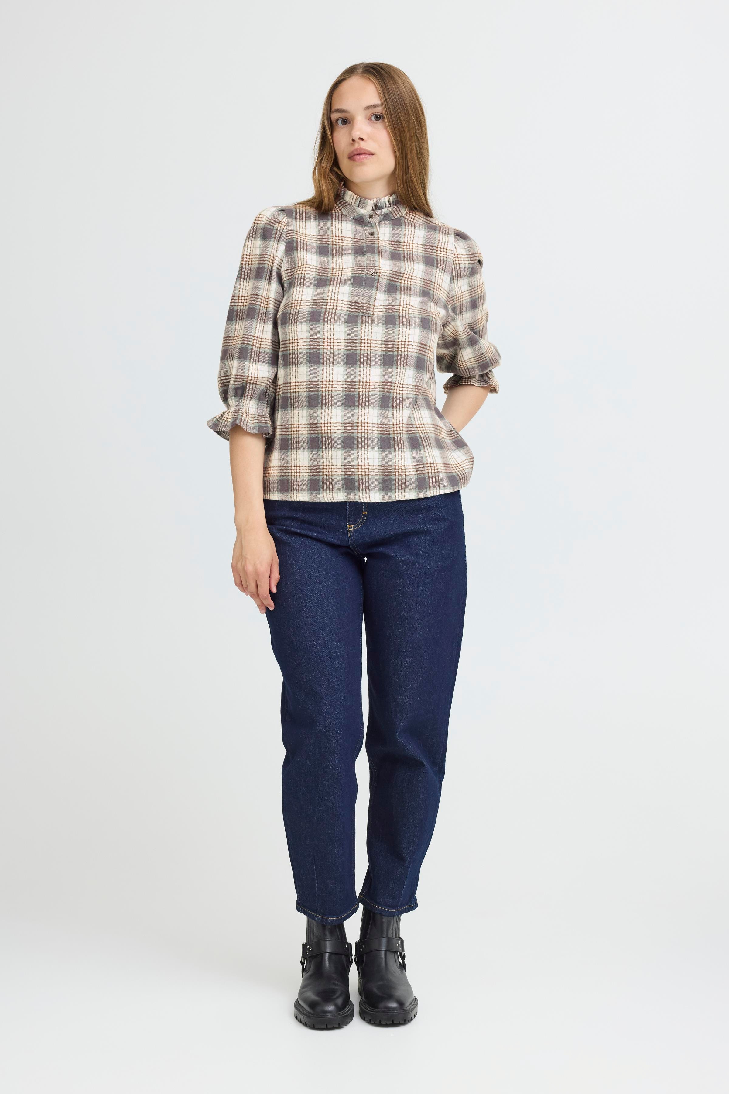 PZEVIE Blouse LOOKBOOK FRONT 50209225-205367