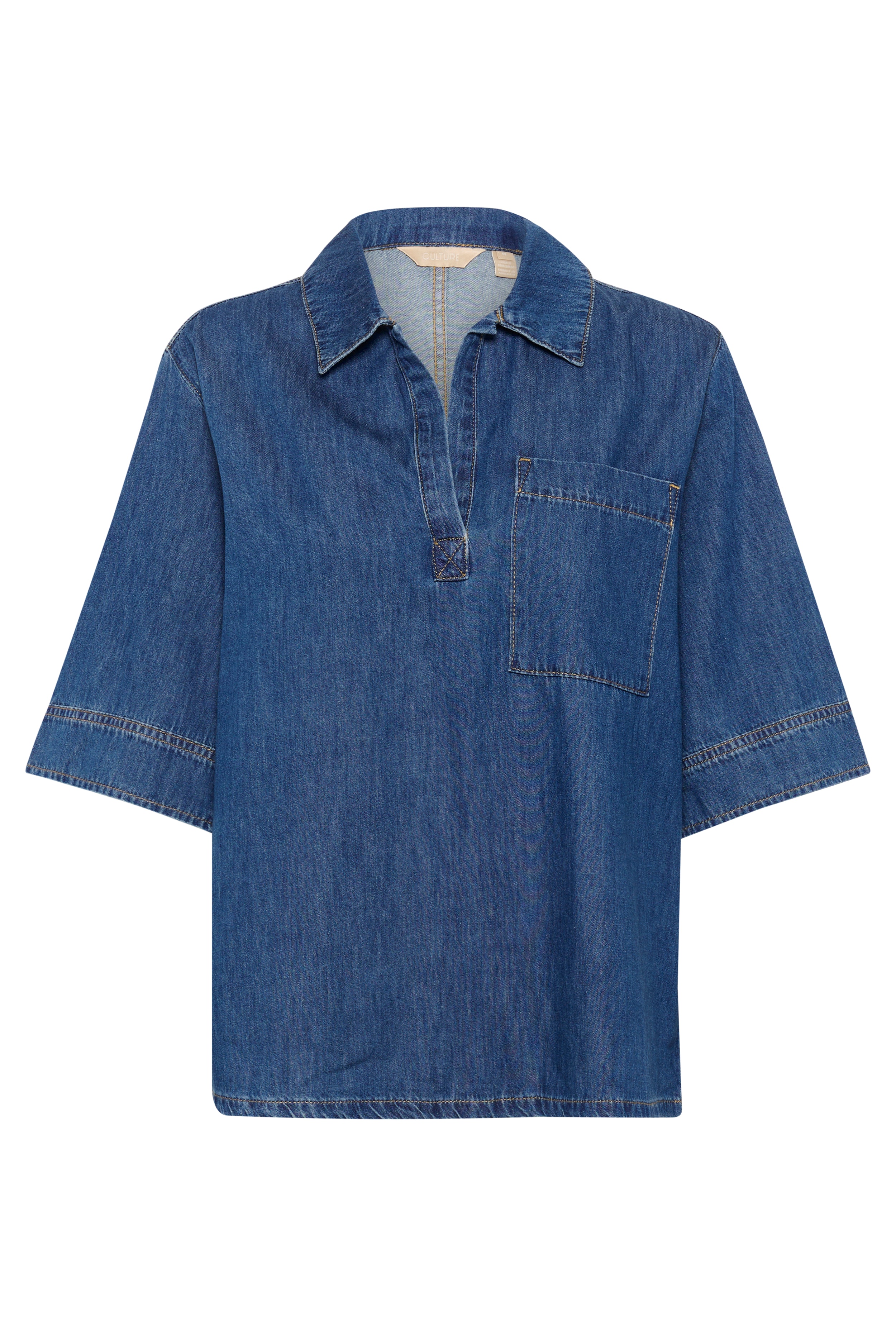 CUpin Denimbluse LOOKBOOK FRONT 50111964-500029
