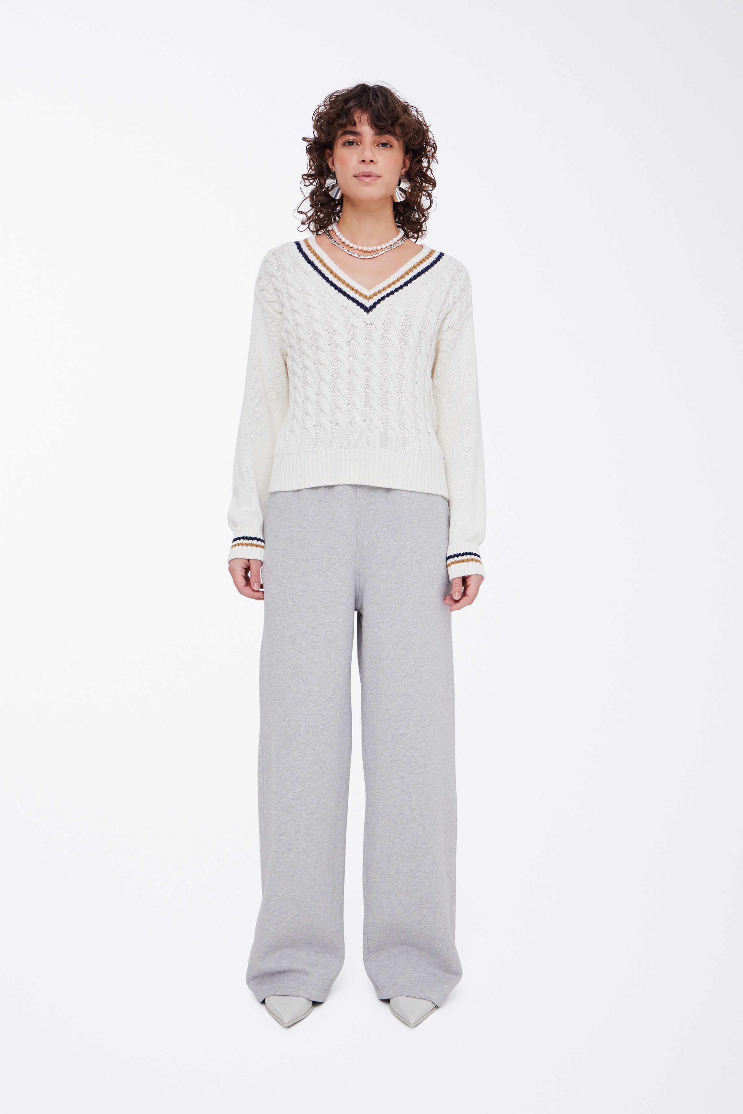 BAFIRANZE Pullover LOOKBOOK FRONT 50405047-114201