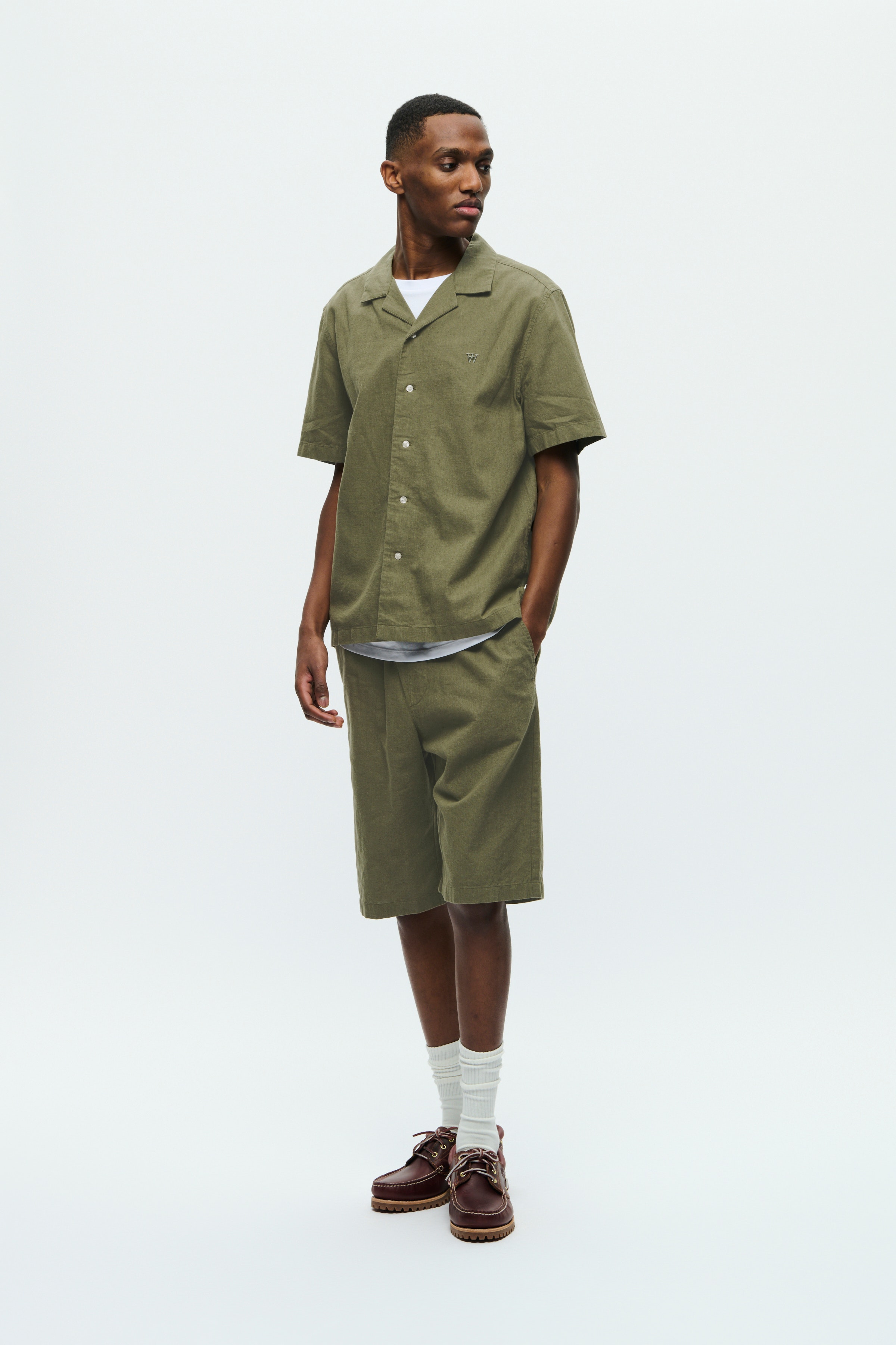WWaaron Hør Skjorte LOOKBOOK FRONT 30251403-180515