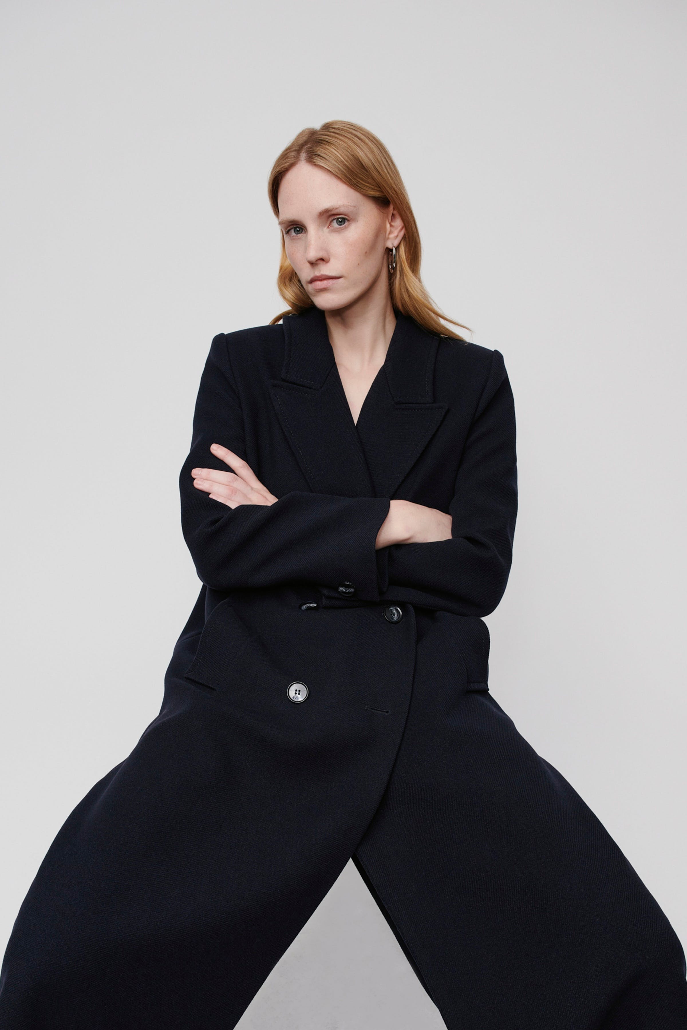 CLEMENCE Coat LOOKBOOK FRONT 30600180-BL900