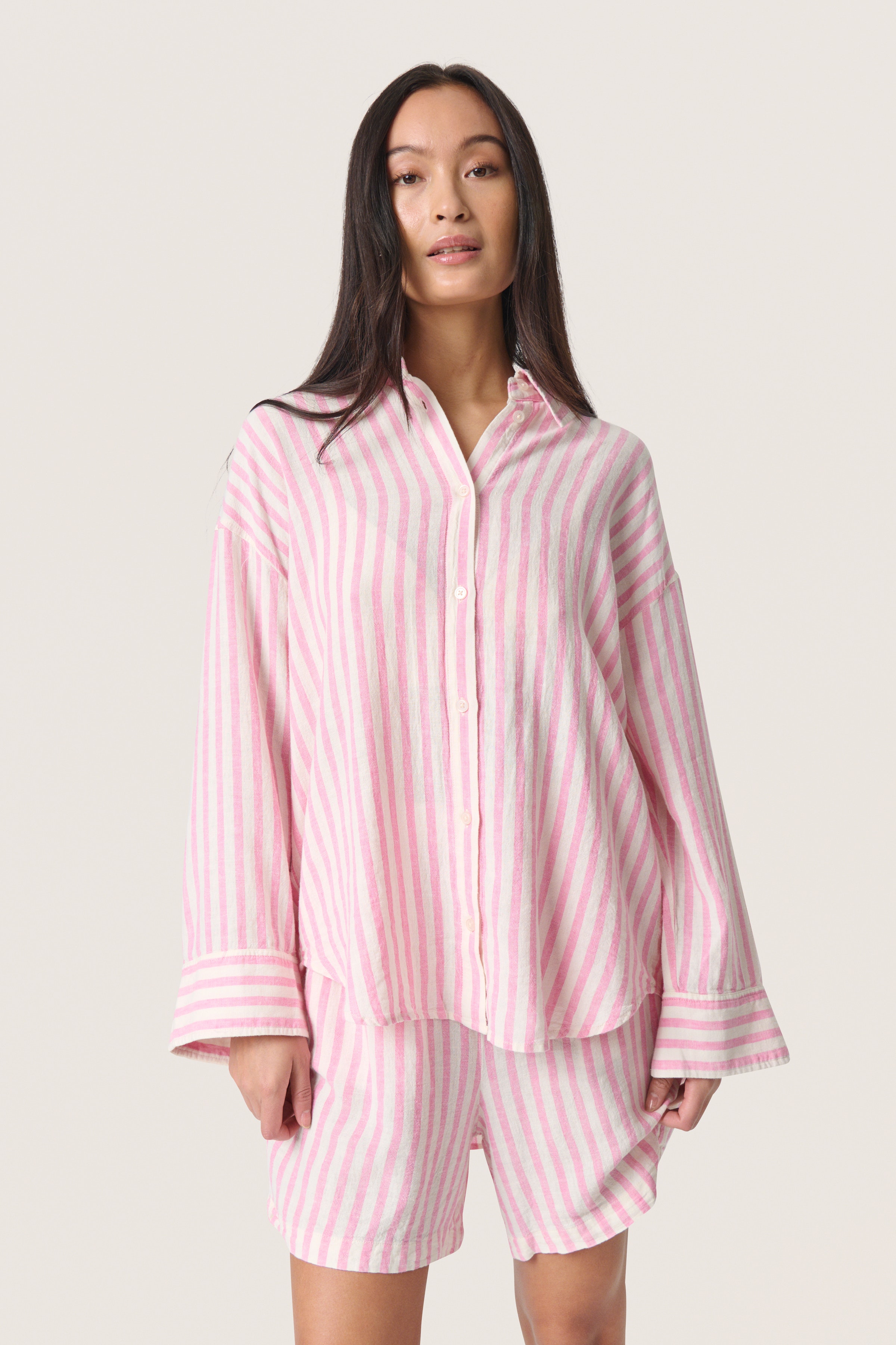 SLBeliro Lin Skjorte LOOKBOOK FRONT 30408512-304074