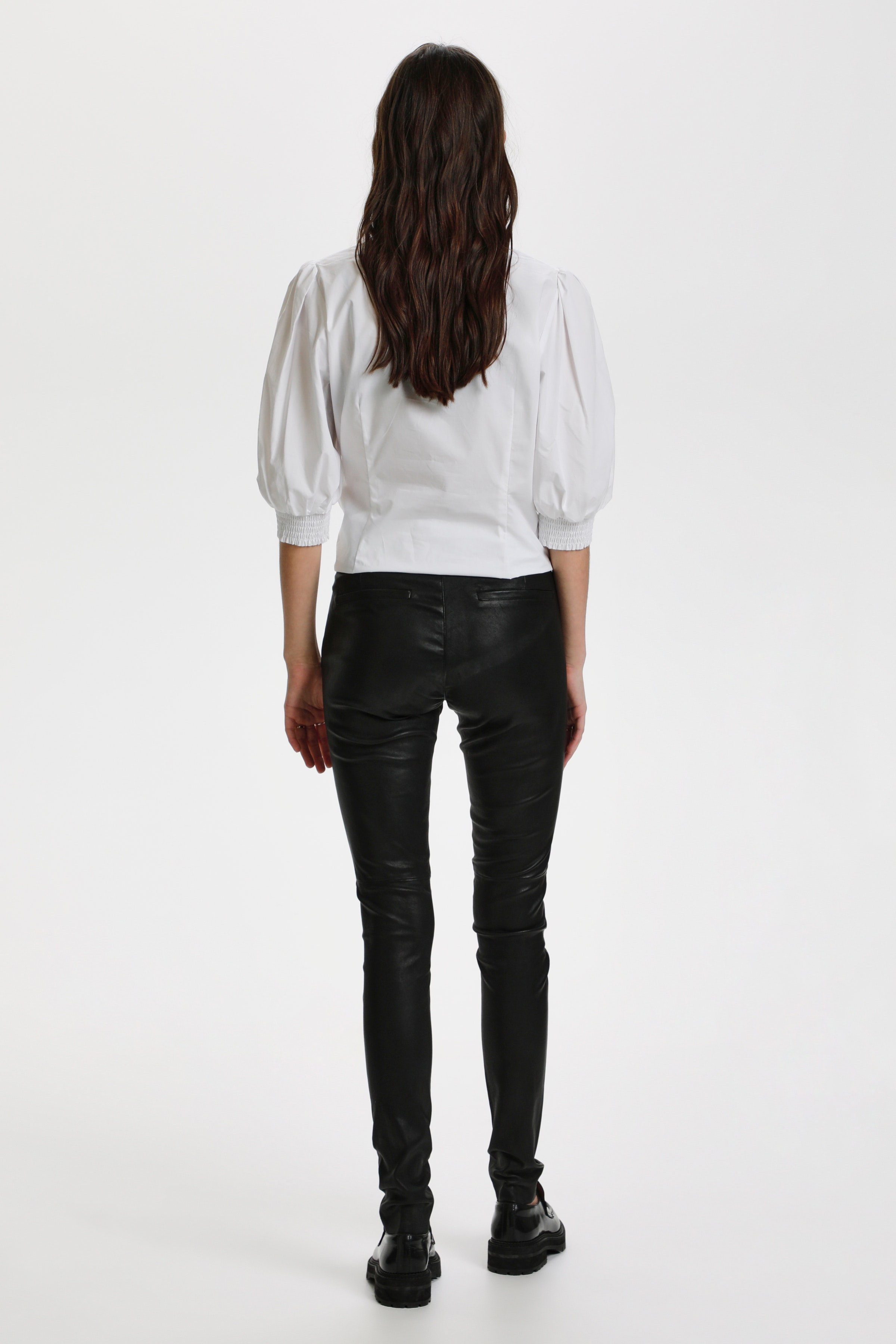 MemeKB Leather trousers LOOKBOOK FRONT 10102014-40909