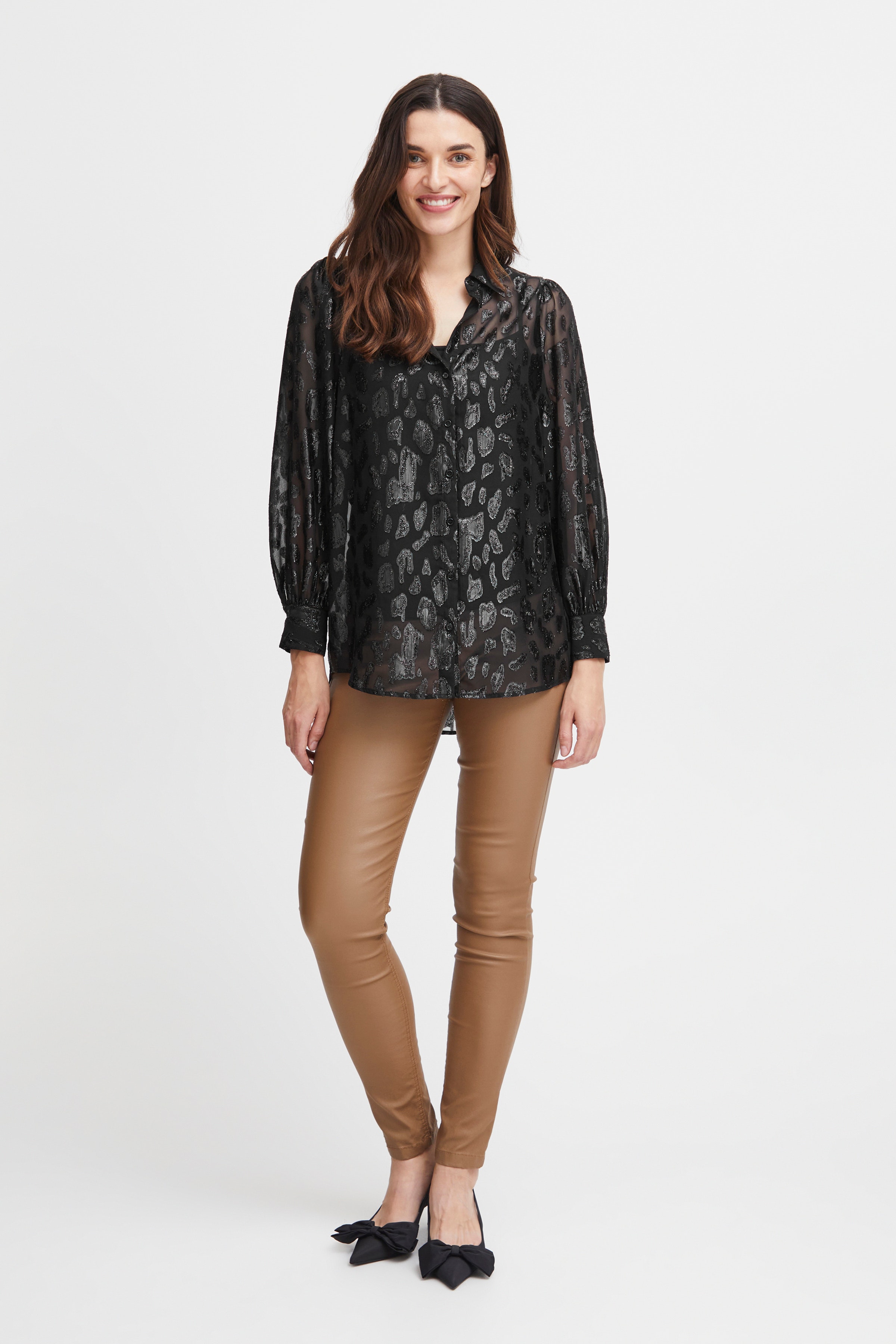 FRSPARKLY Skjorte LOOKBOOK FRONT 20613004-200113