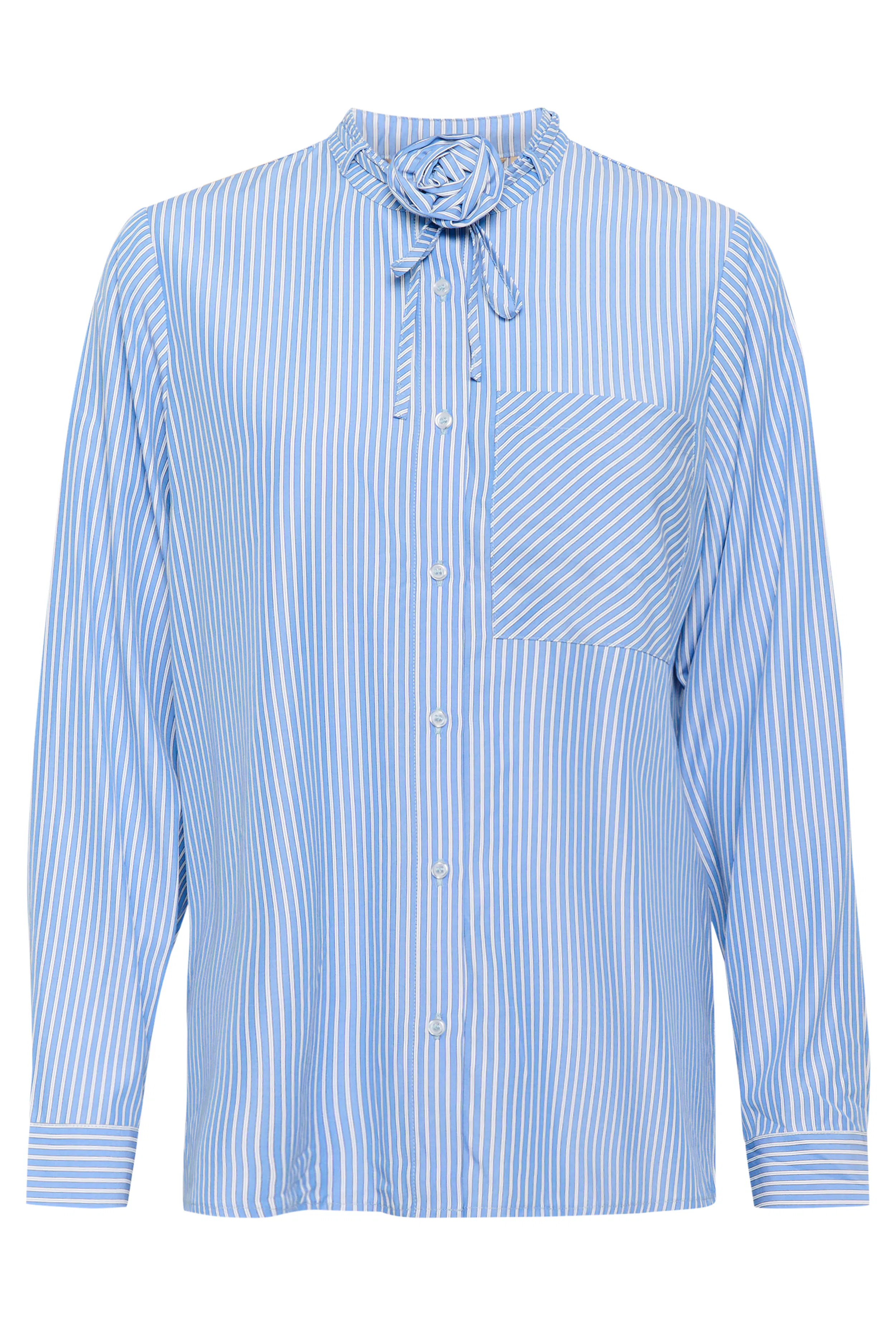 CUjude Shirt with rose PACK FRONT 50111459-107055