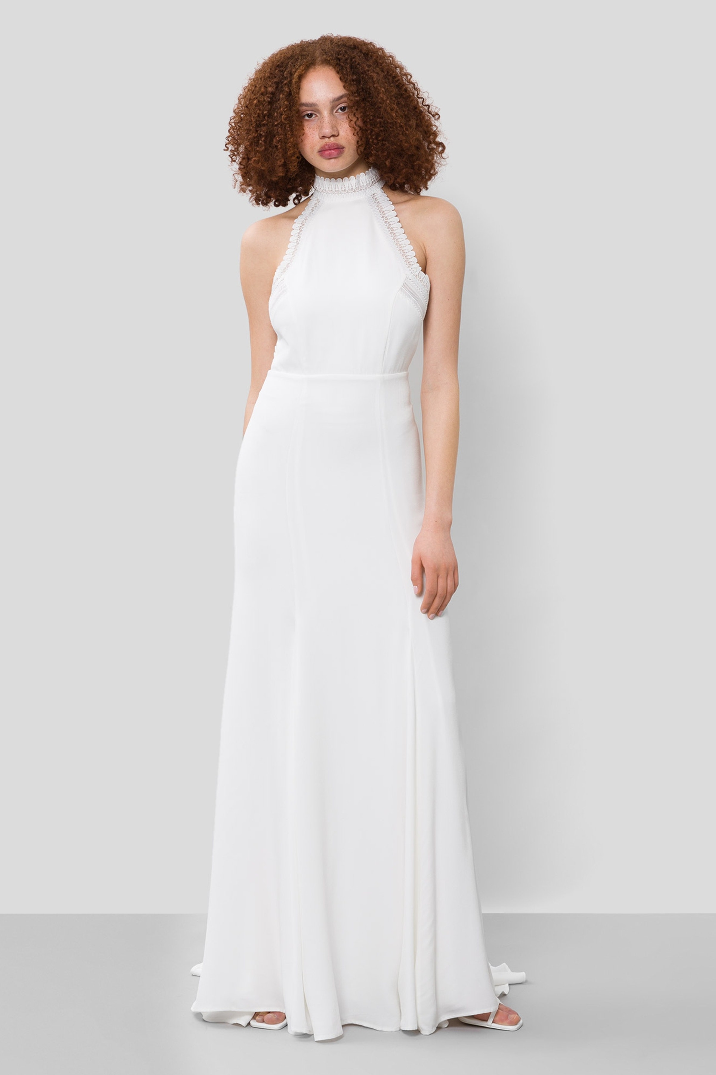 MALAIKA Kjole LOOKBOOK FRONT 30600232-WH010