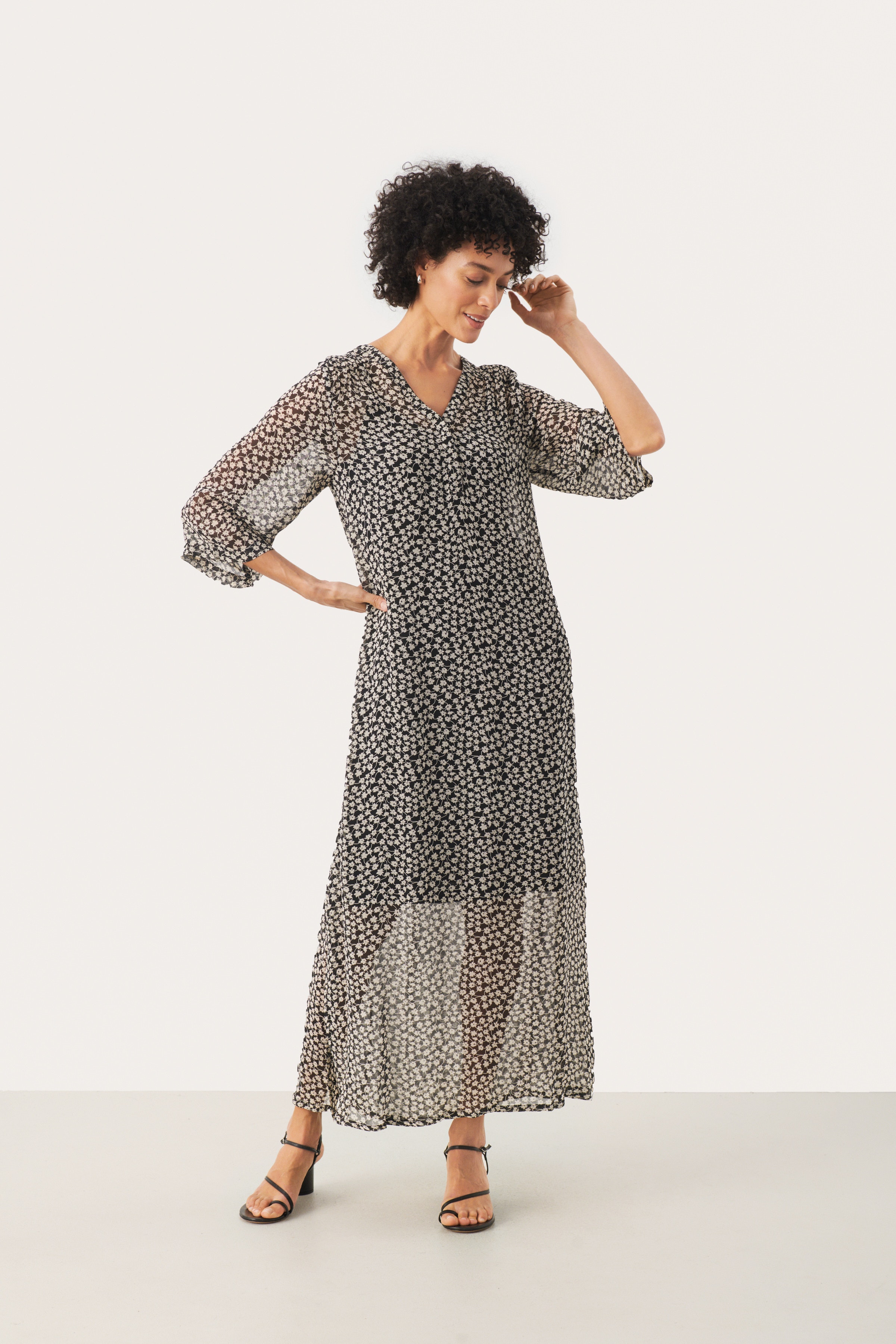 BeritPW Lång klänning LOOKBOOK FRONT 30307831-303614