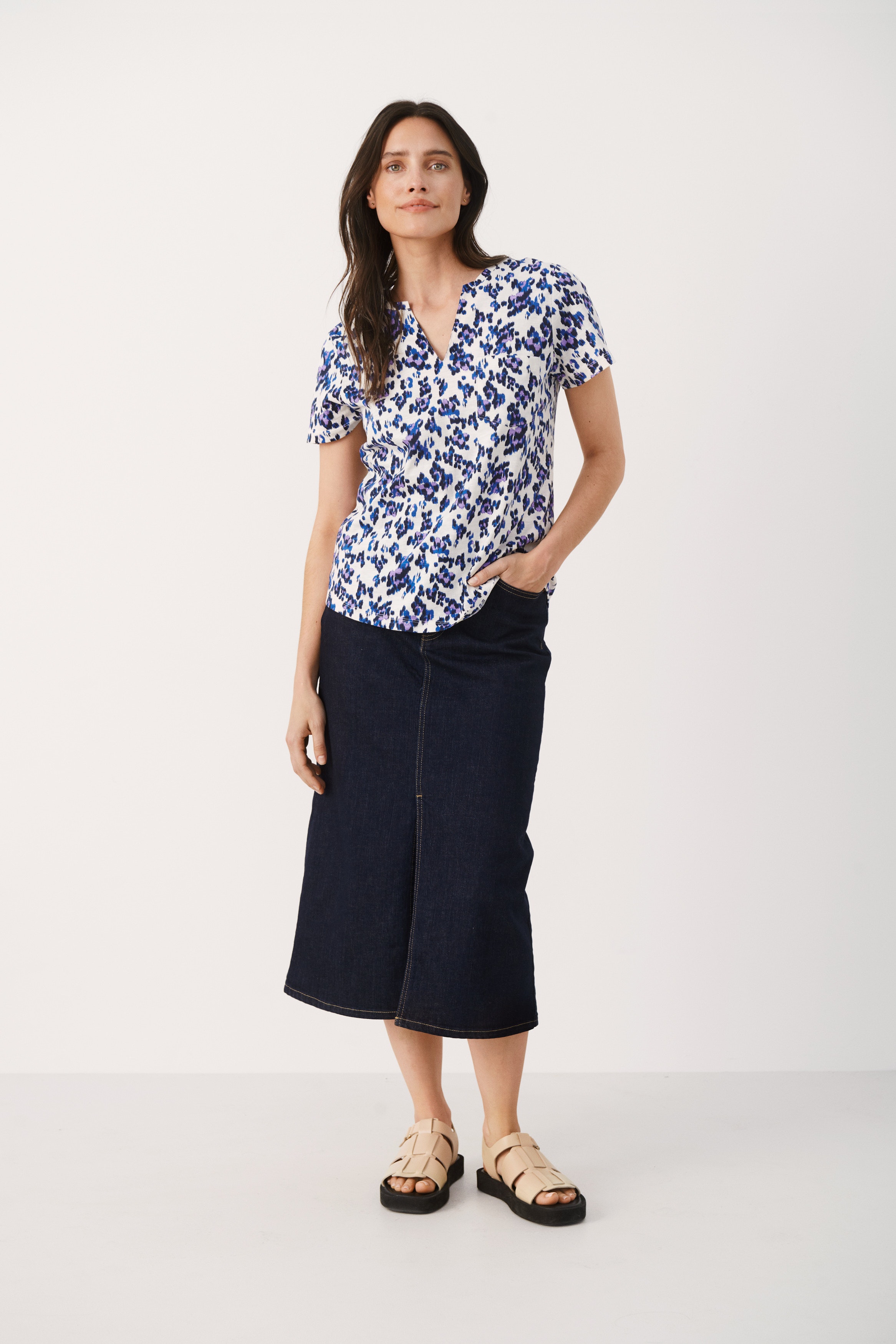 GesinaPW Bluse LOOKBOOK FRONT 30305788-301432