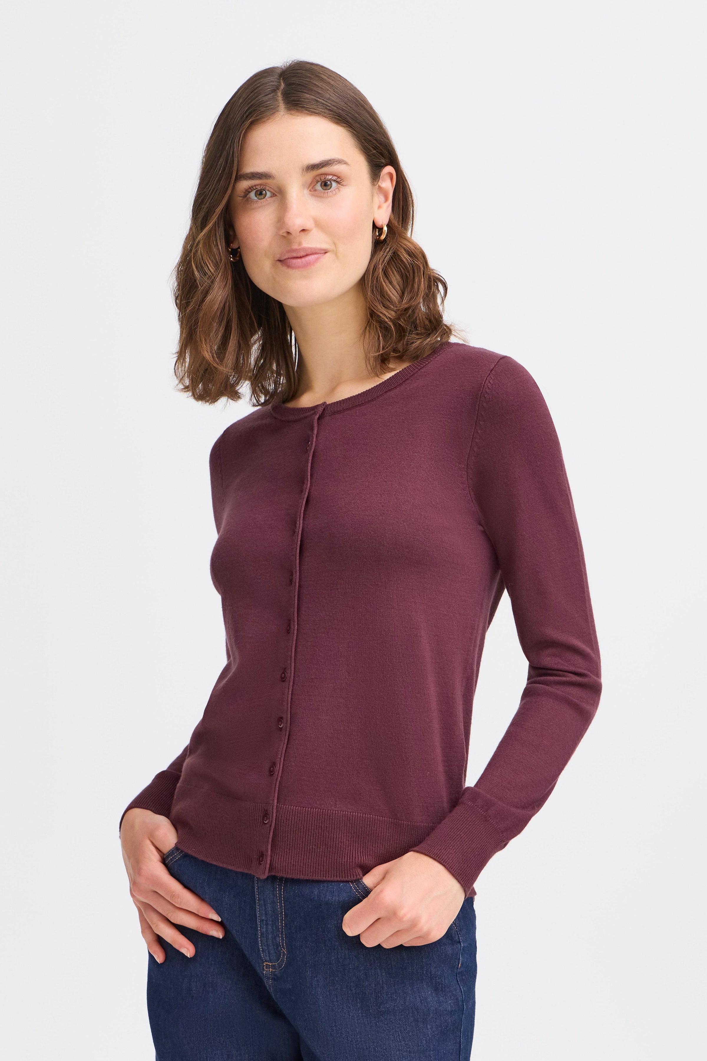 FRZubasic Cardigan LOOKBOOK FRONT 20604187-191619