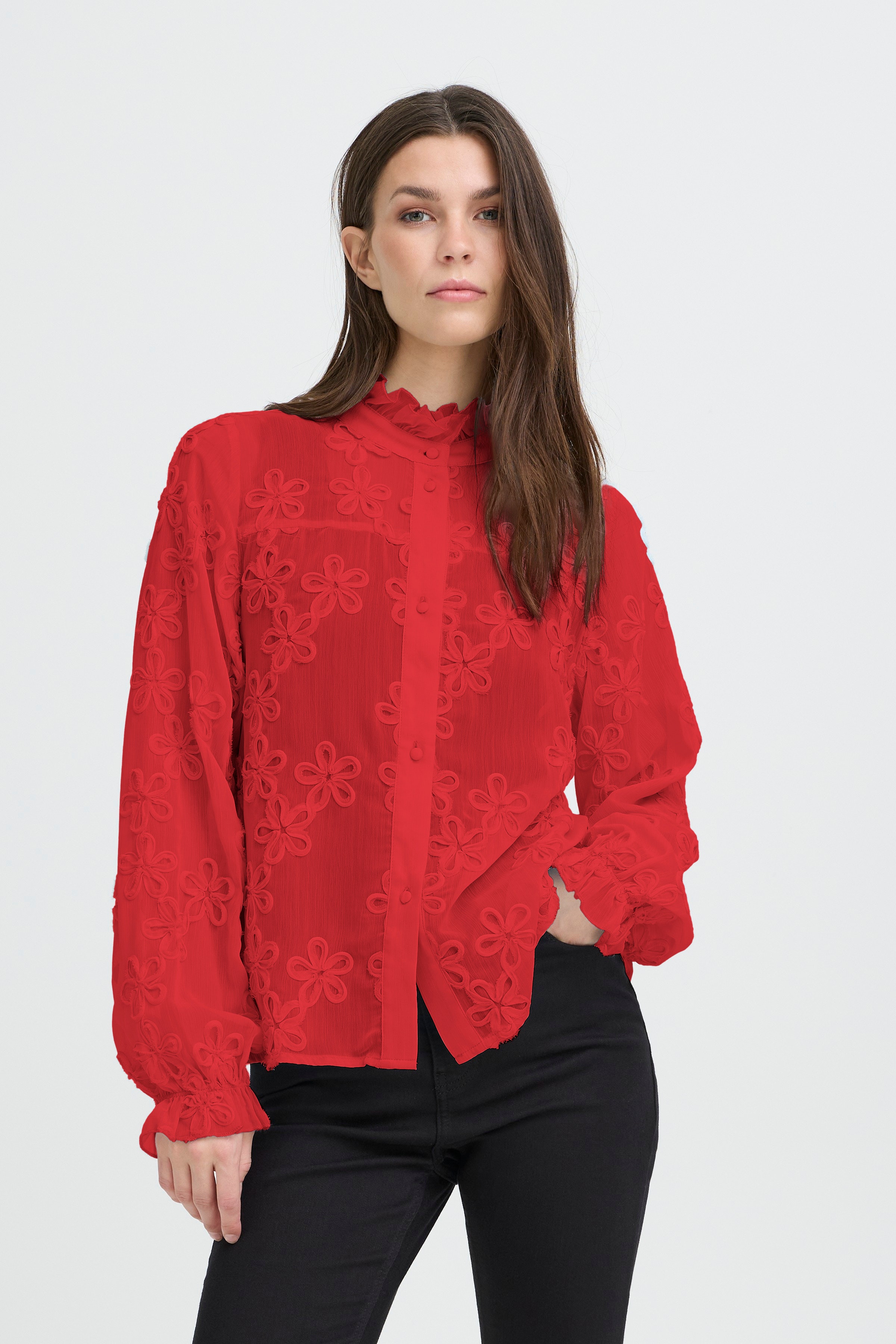 PZJIANA Skjorte LOOKBOOK FRONT 50210159-191557