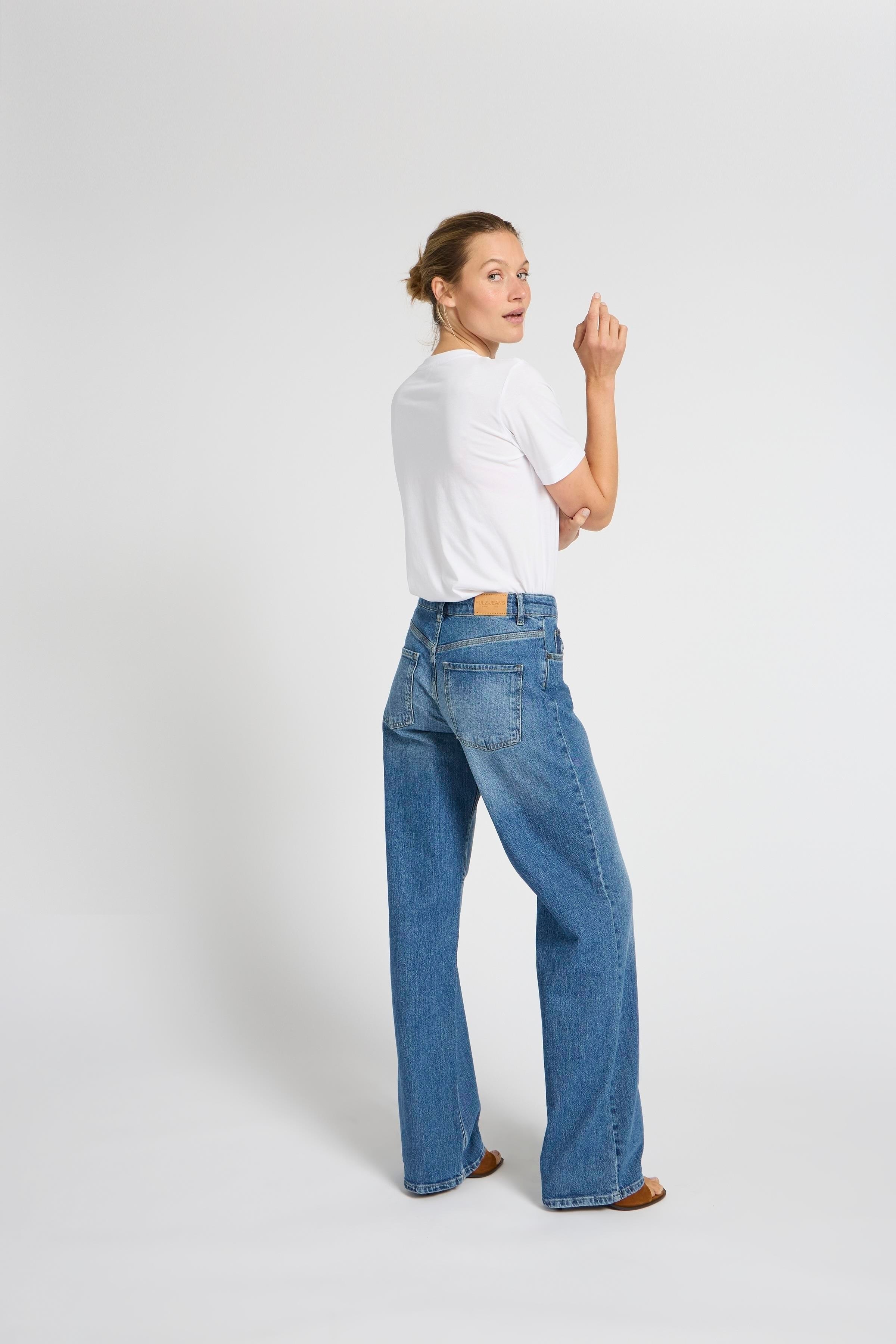PZVEGA HW Jeans Wide Leg LOCATION NONE 50207173-200005