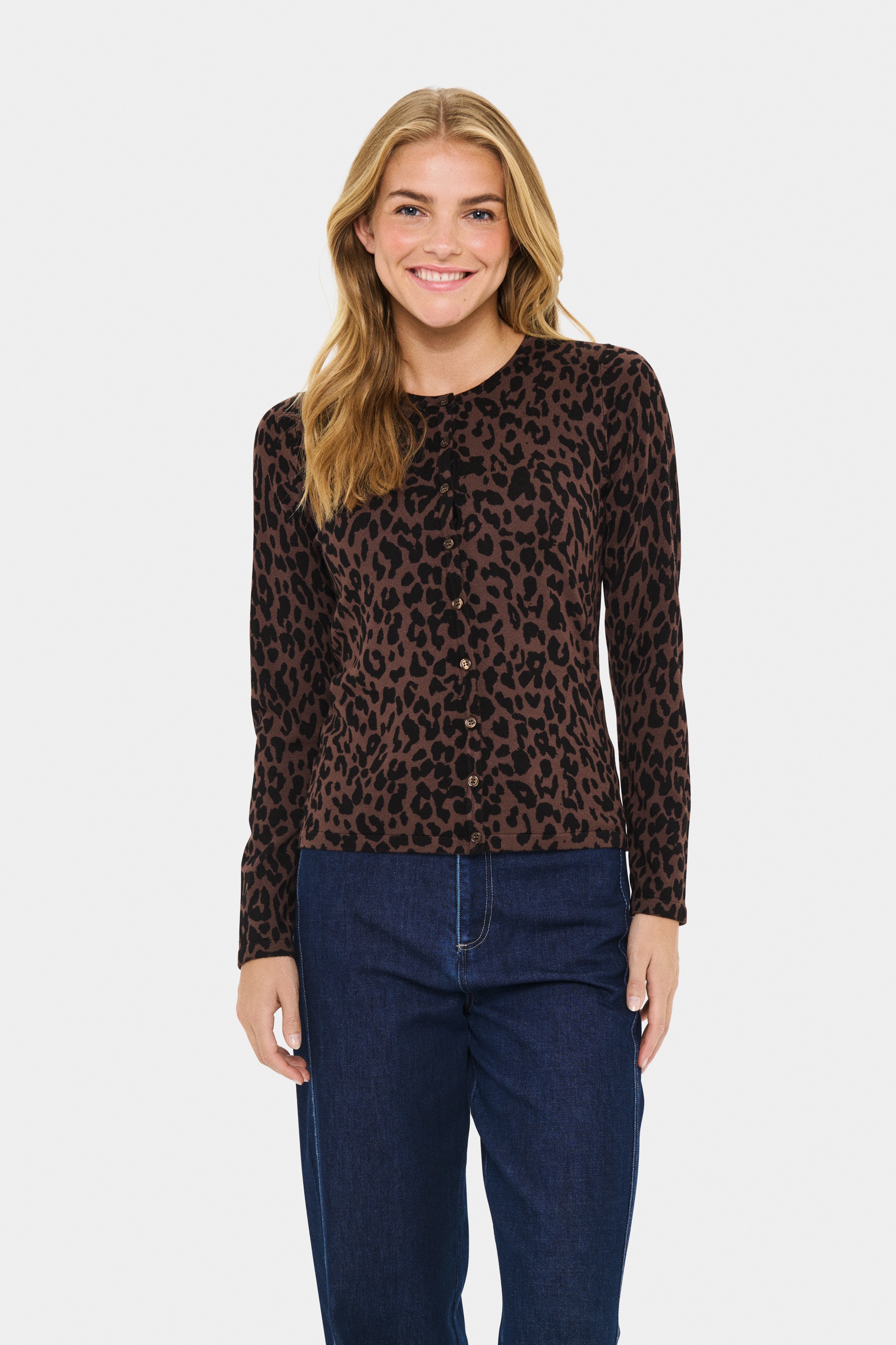 ZhilaSZ Leopard Cardigan LOOKBOOK FRONT 30513973-303646