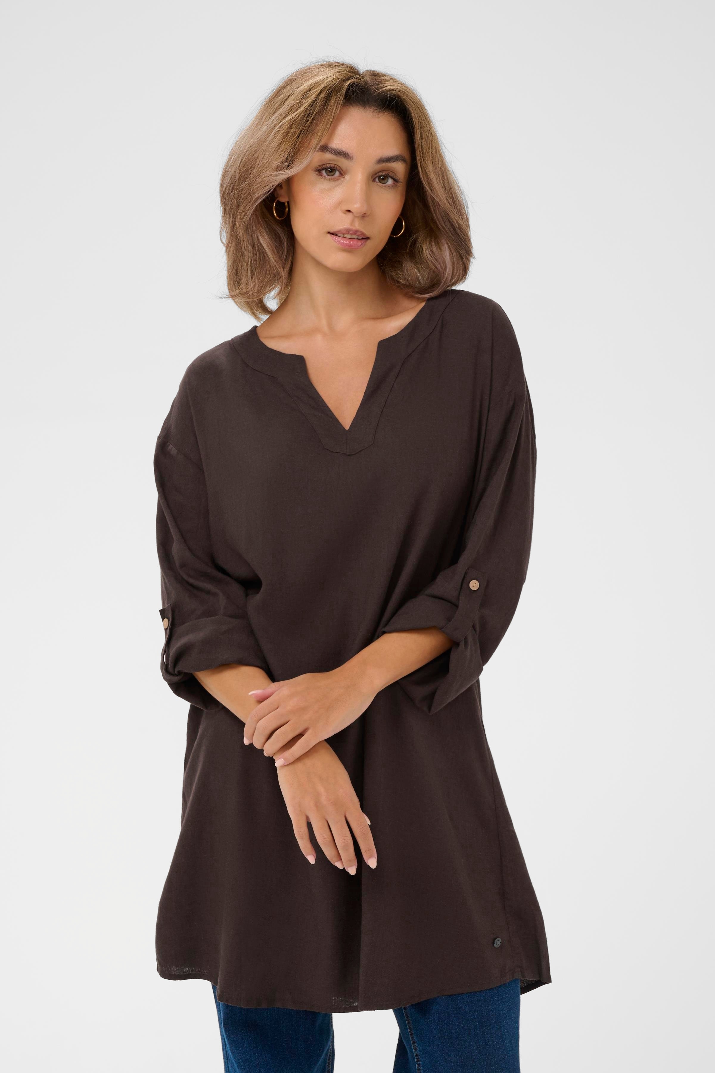CRVenta Linen Tunic LOOKBOOK FRONT 10608073-191016