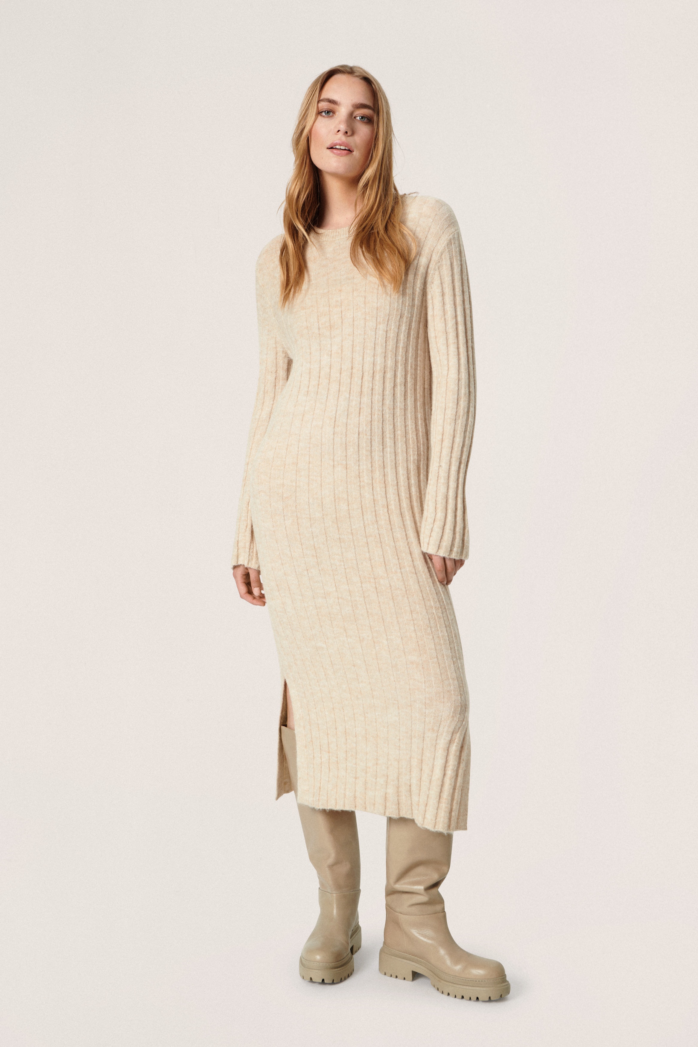 SLRakel Strik Kjole LOOKBOOK FRONT 30406261-1309071