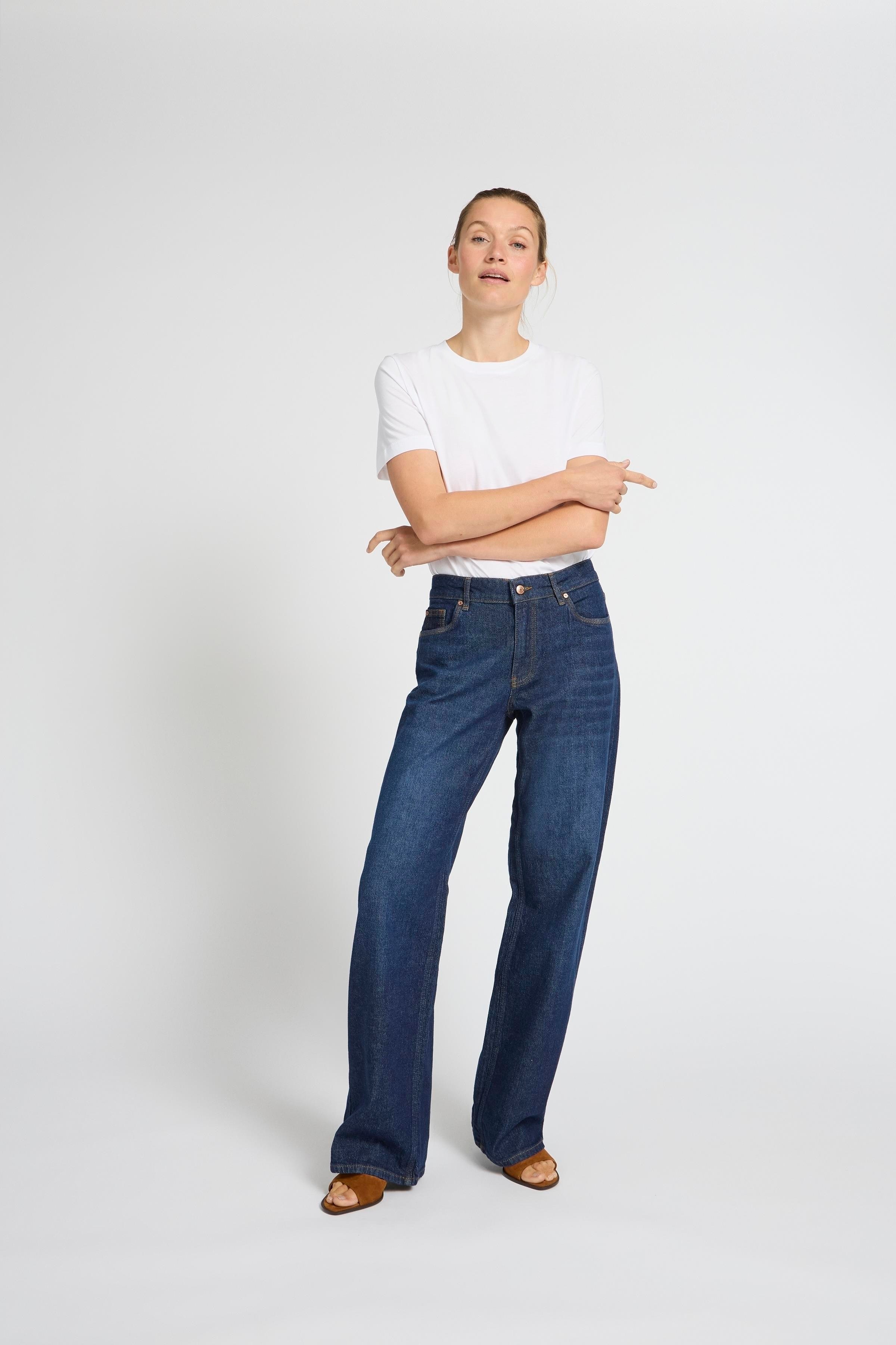 PZVEGA HW Jeans Wide Leg LOCATION NONE 50207173-200002