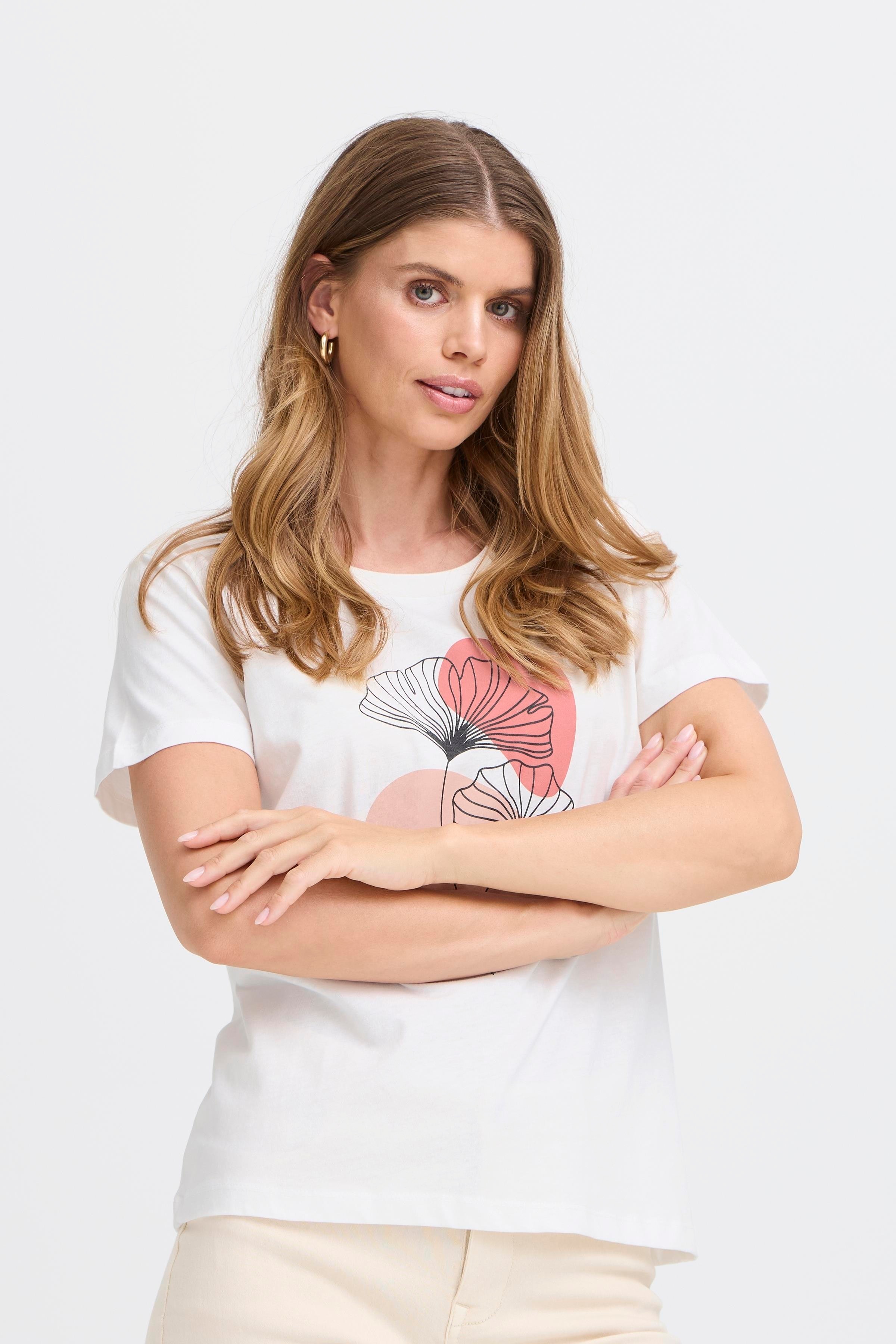 FRJENO T-shirt LOOKBOOK FRONT 20616317-205588