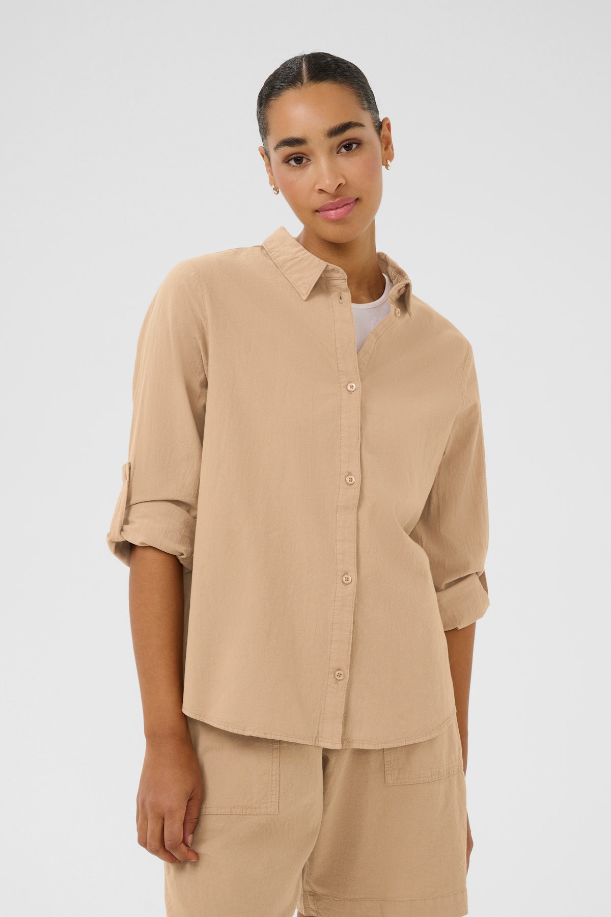 Plage】COTTON BASIC シャツ