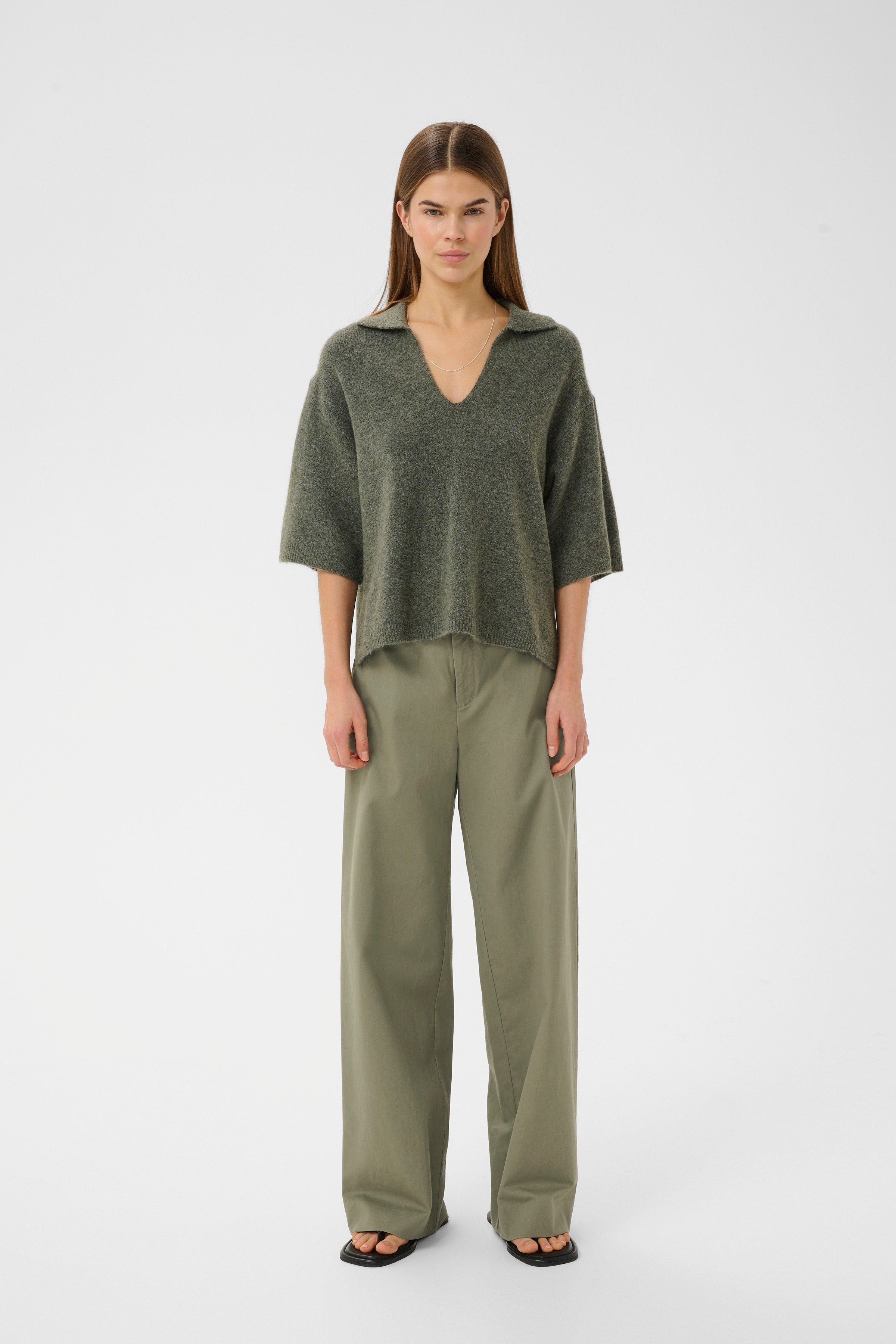 DIAZIW Wide Trousers LOOKBOOK FRONT 30112318-180514