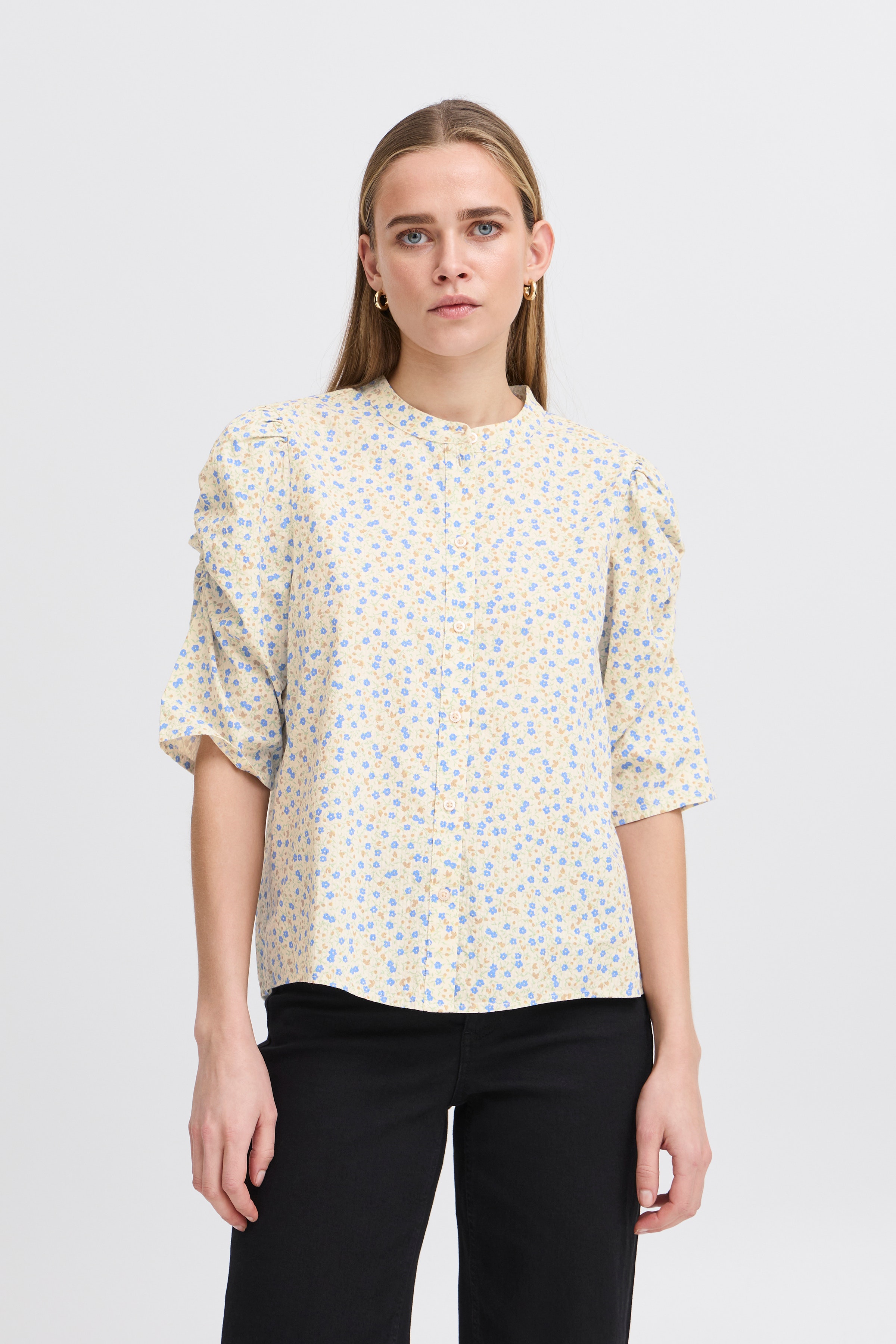 Kortermet skjorte LOOKBOOK FRONT 20123471-204831