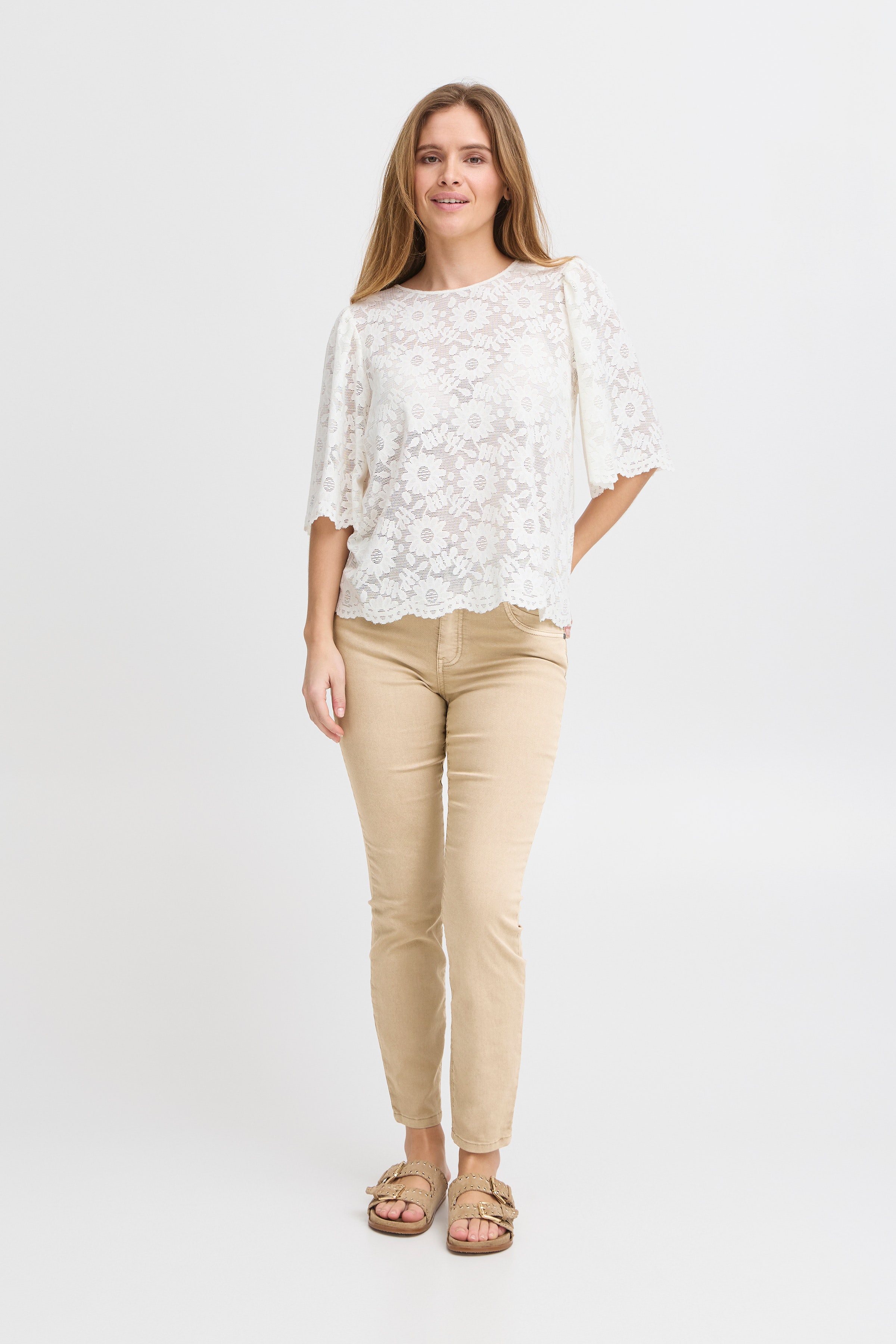 PZROSITA High Waist, Ankle Skinny Leg Trousers LOOKBOOK FRONT 50208674-151307