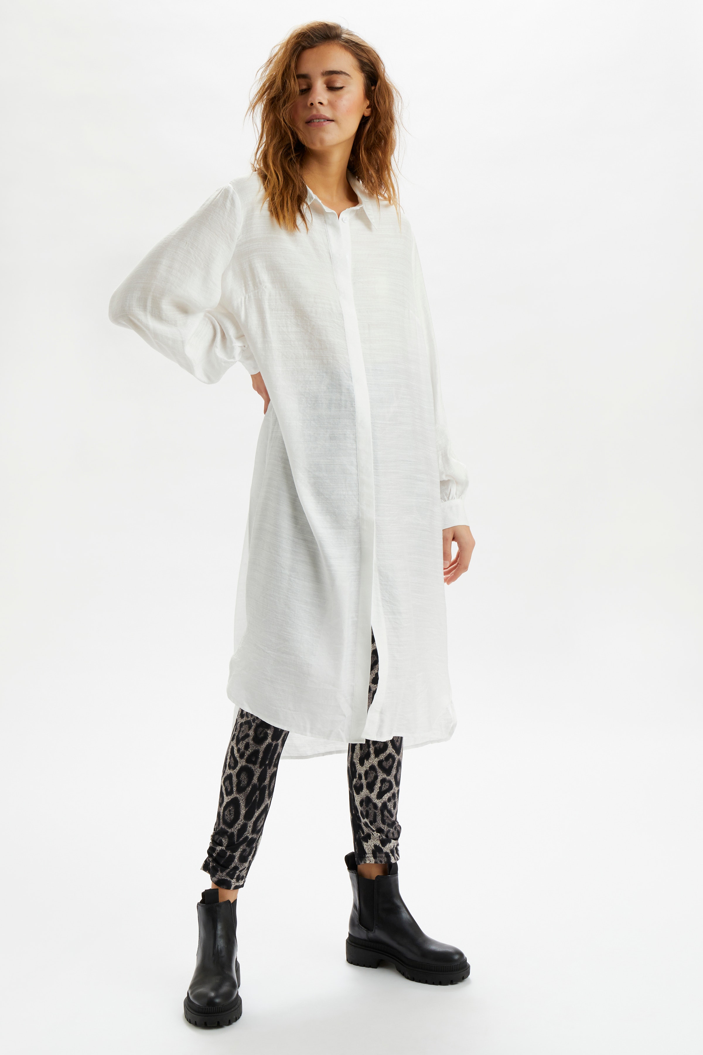 Langermet skjorte LOOKBOOK FRONT 10650607-110602